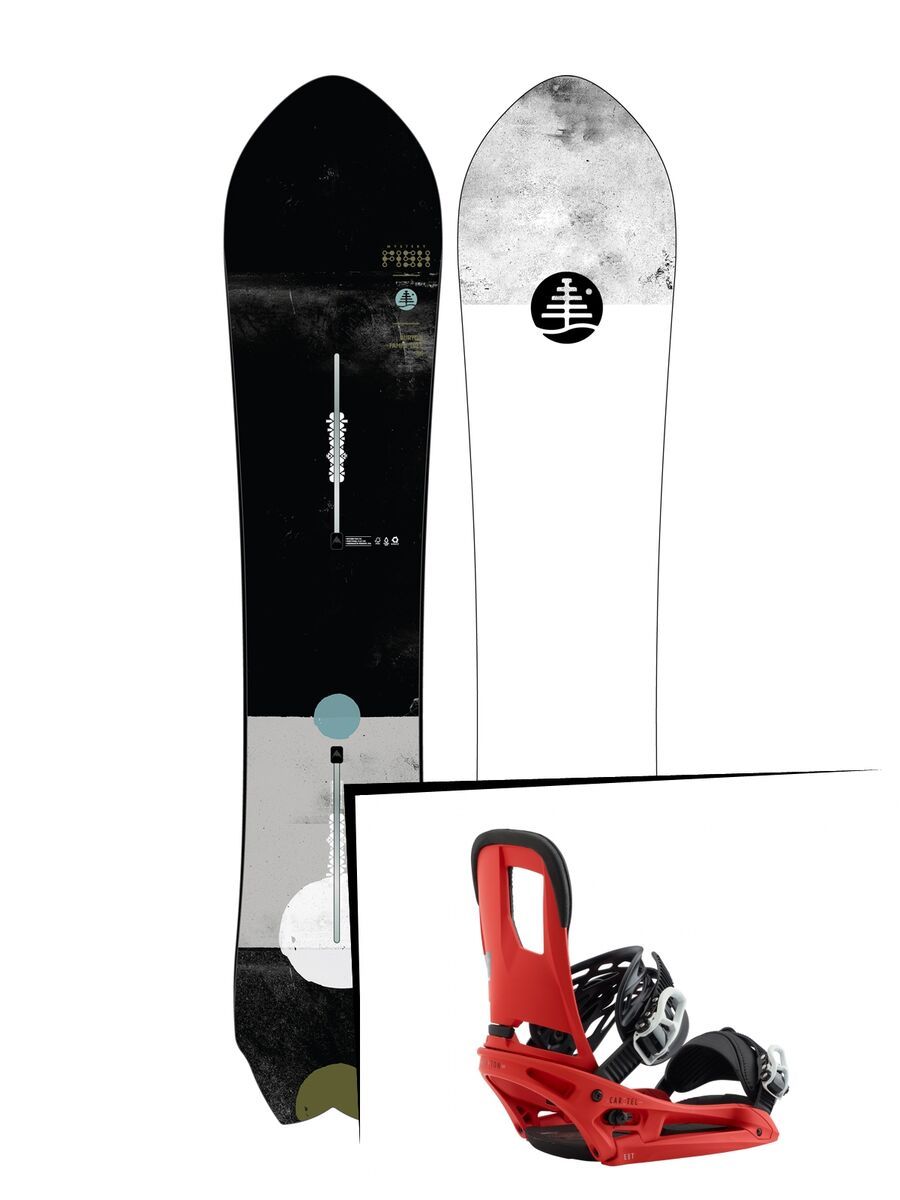 Set: Burton Family Tree Mystery Fish 2019 + Burton Cartel EST red - Bild 1