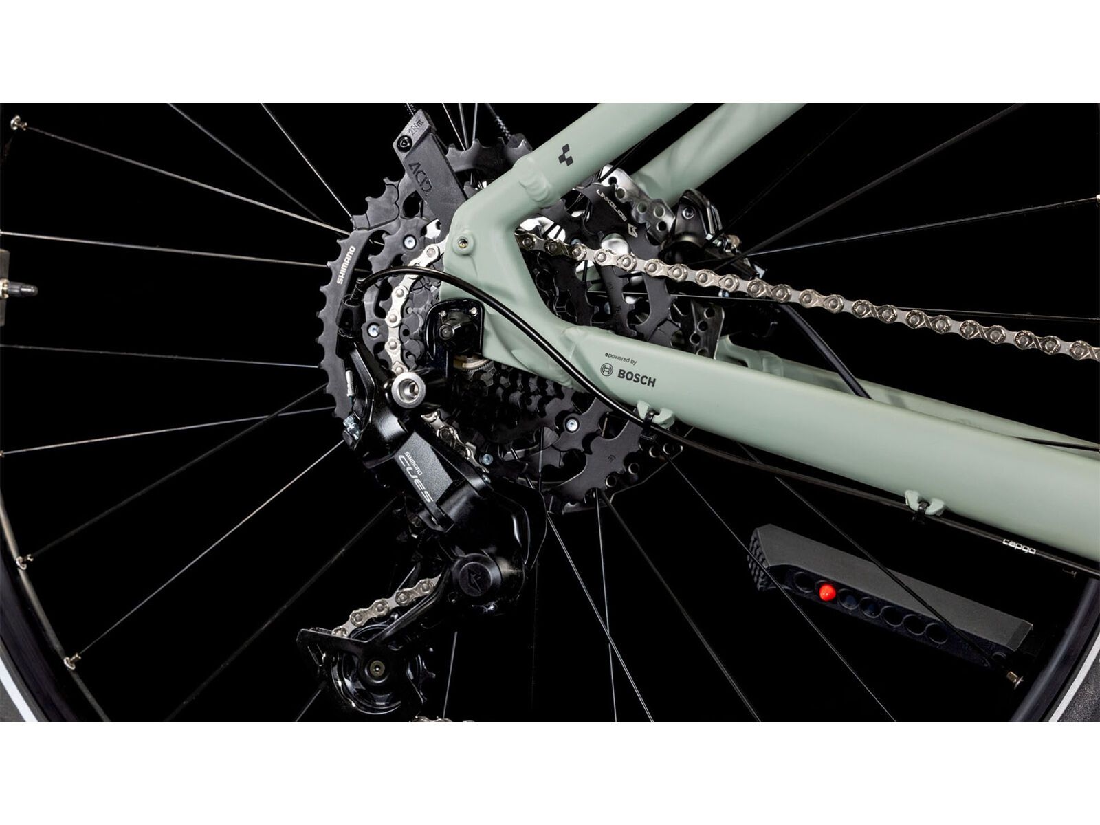 Cube Nuride Hybrid Performance 500 Allroad Easy Entry, swampgrey´n´black - Bild 6