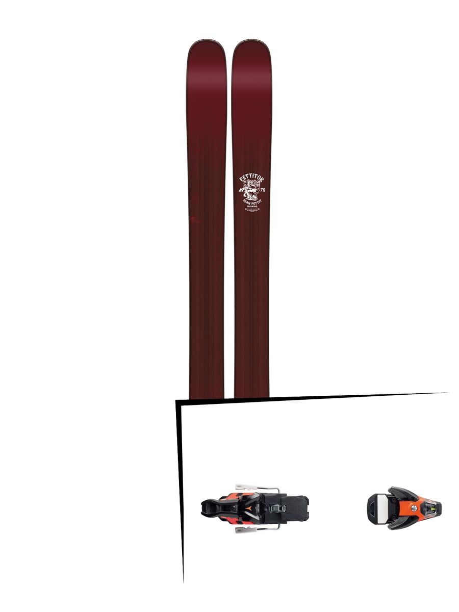K2 SKI Set: Pettitor 2016 + Salomon STH2 WTR 16 - Bild 1