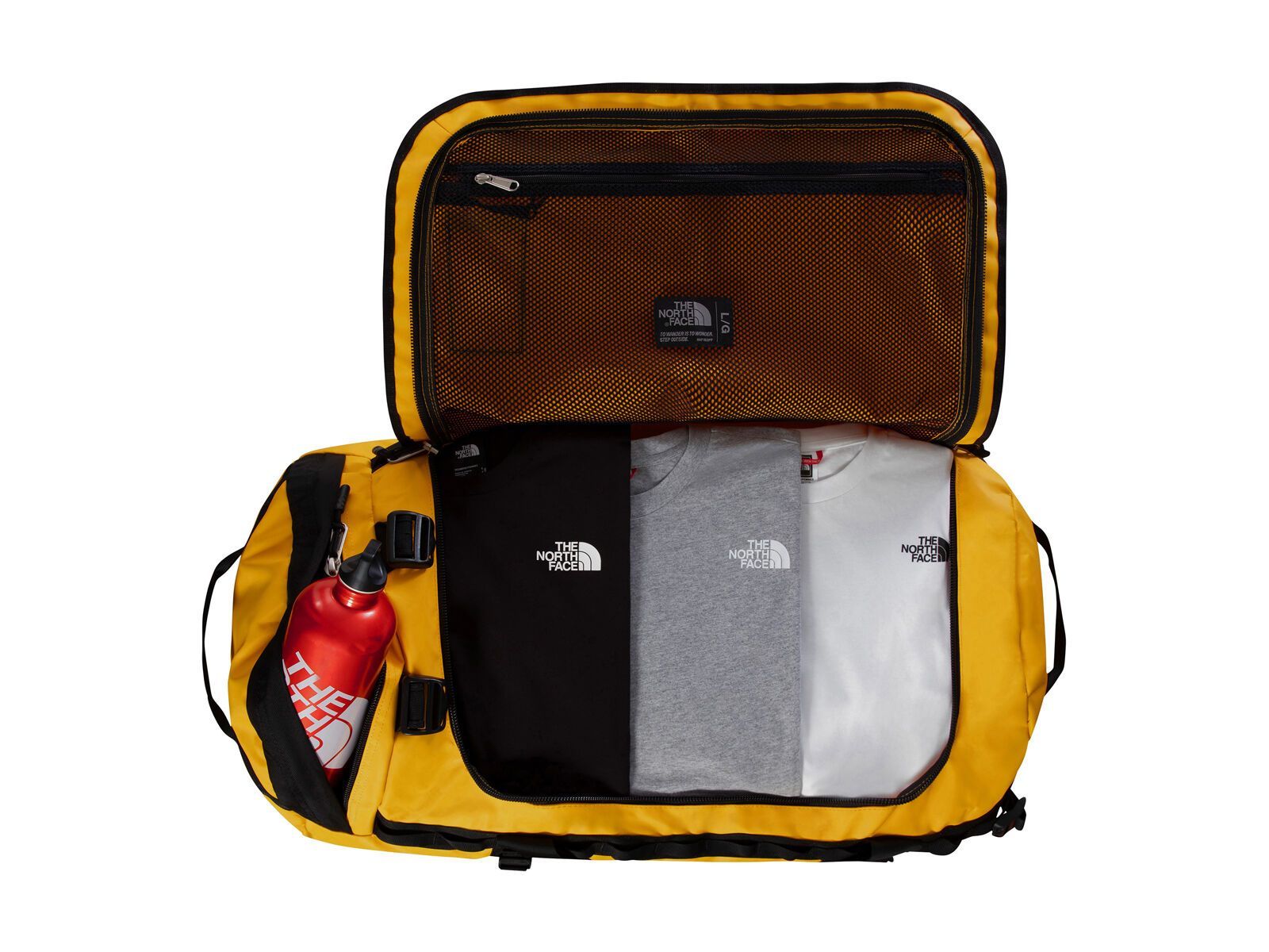 The North Face Base Camp Duffel - L, summit gold-tnf black-n - Bild 4