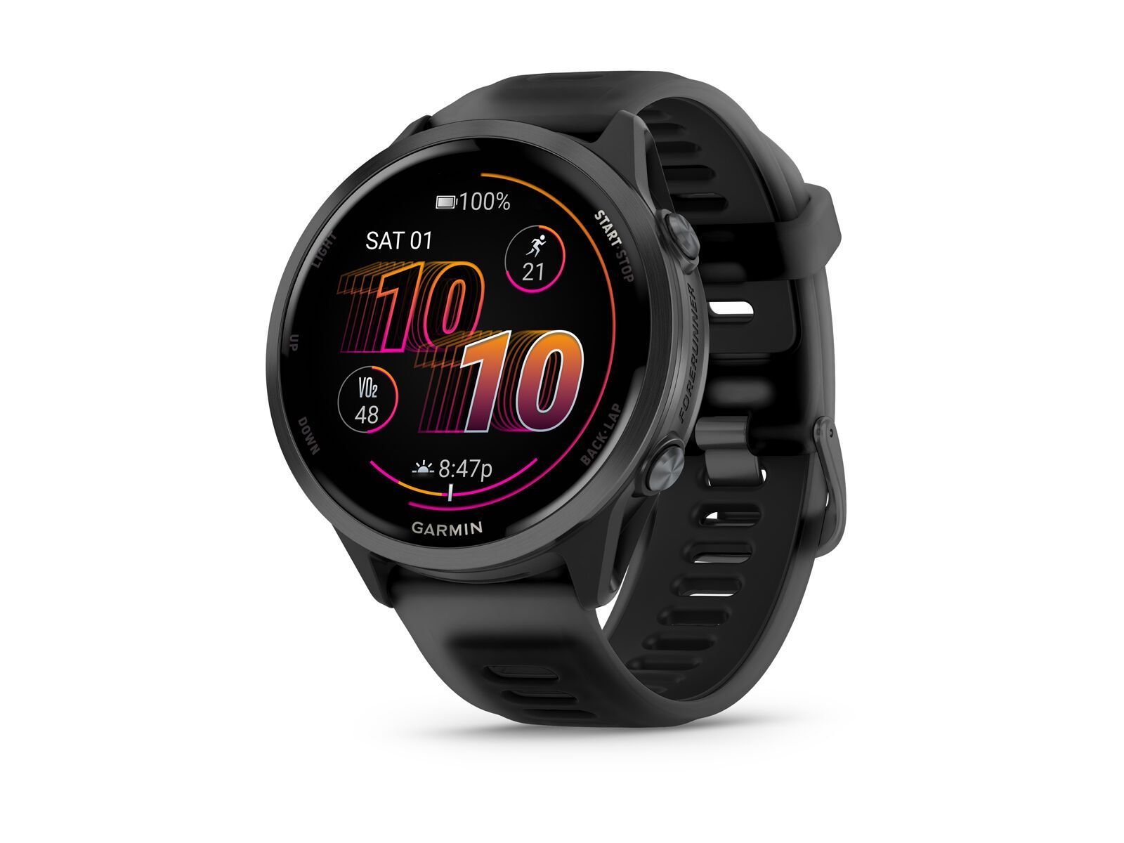 Garmin Forerunner 570 - 47 mm, schwarz/schiefergrau - Bild 1