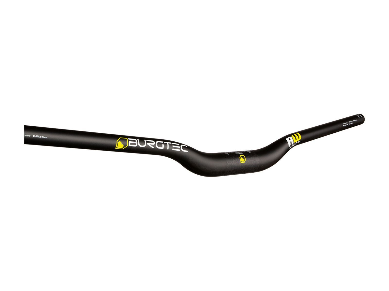 Burgtec Ride Wide Carbon DH Handlebar - 35 / 30 mm Rise - Bild 1