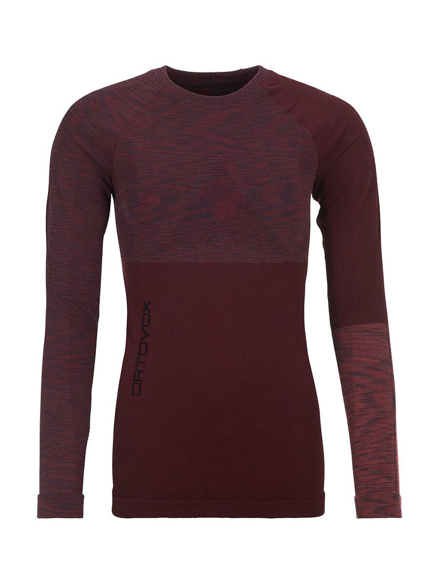 Ortovox 230 Merino Competition Long Sleeve W, dark wine blend - Bild 1