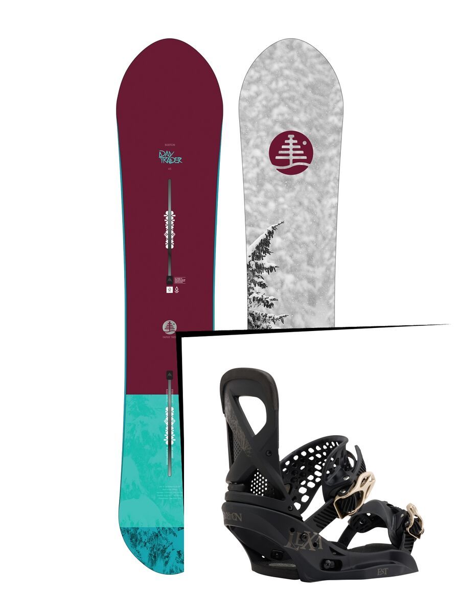 Set: Burton Day Trader 2017 +  Lexa EST (1712840S) - Bild 1