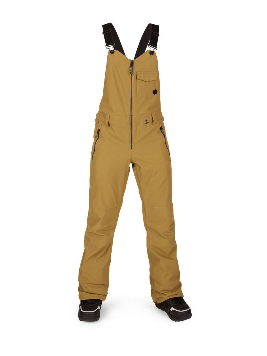 Volcom Swift Bib Overall, burnt khaki - Bild 1