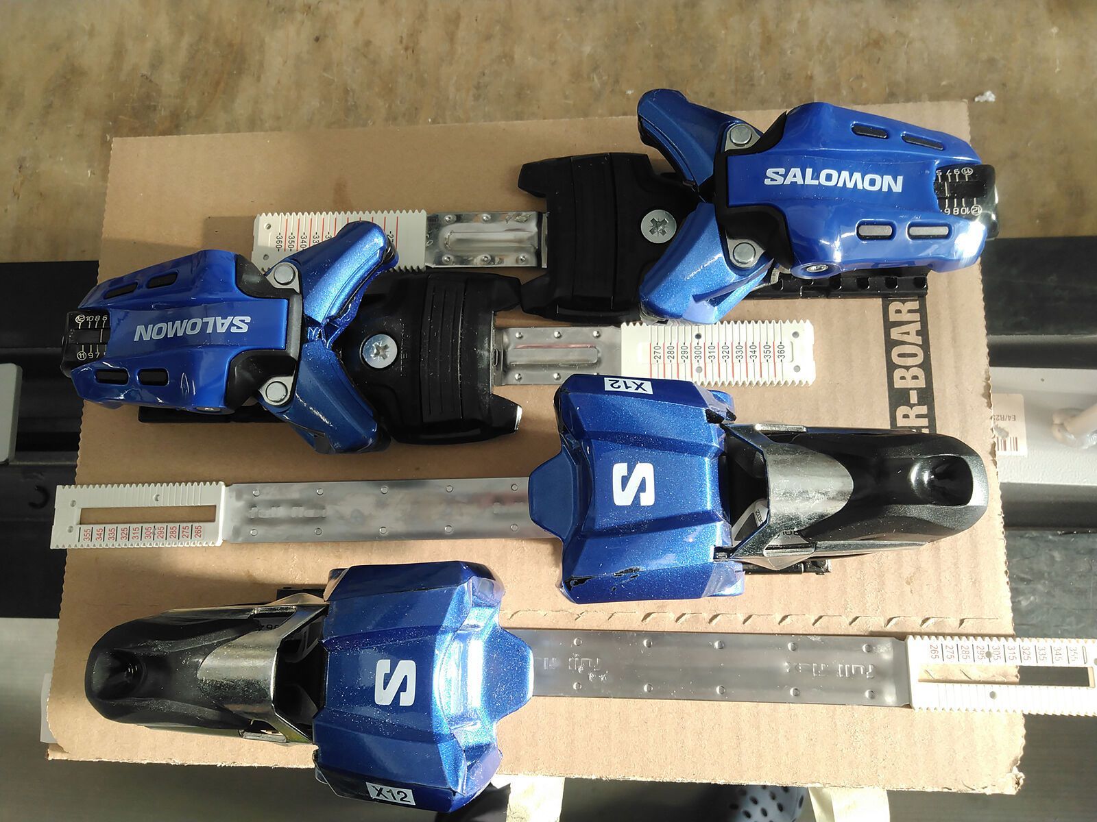 ***2. Wahl*** Salomon S/Race GS 12 + X12 TL GW race blue/white - Bild 8