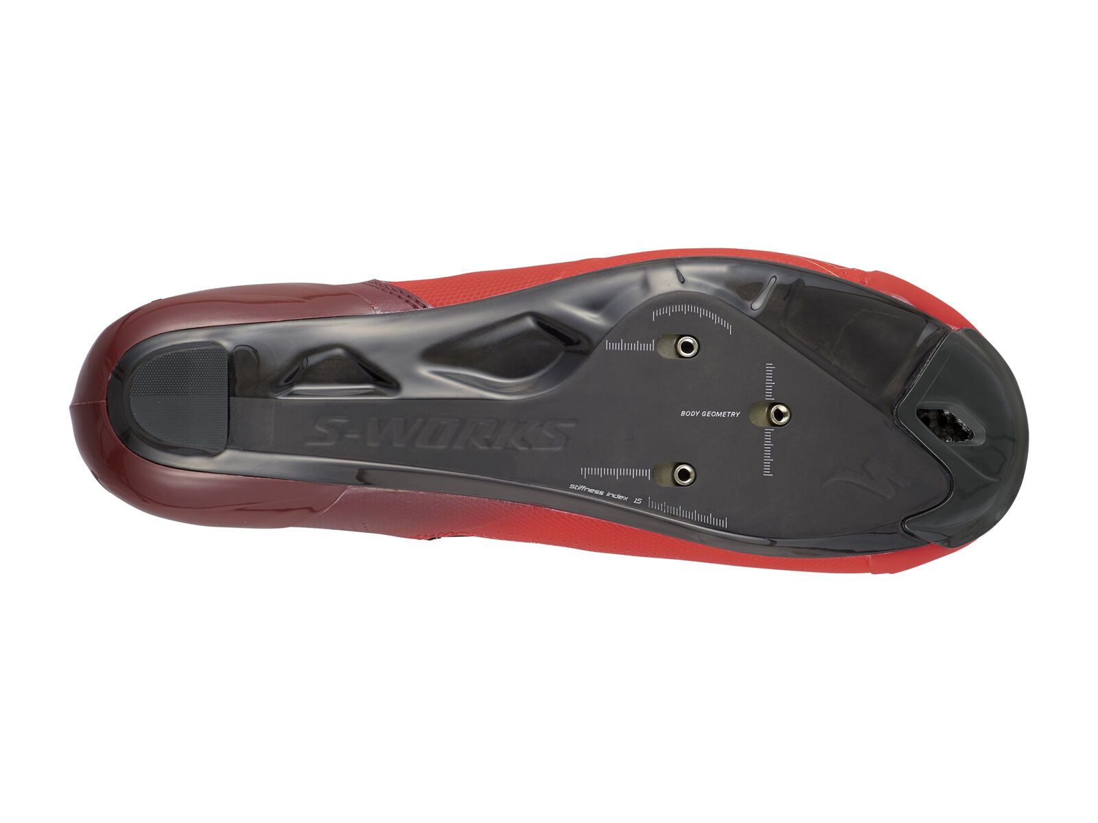 Specialized S-Works Ares Road, flo red/maroon - Bild 5