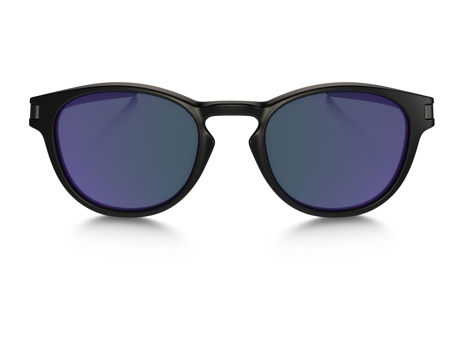 Oakley Latch, matte black/Lens: violet iridium - Bild 2
