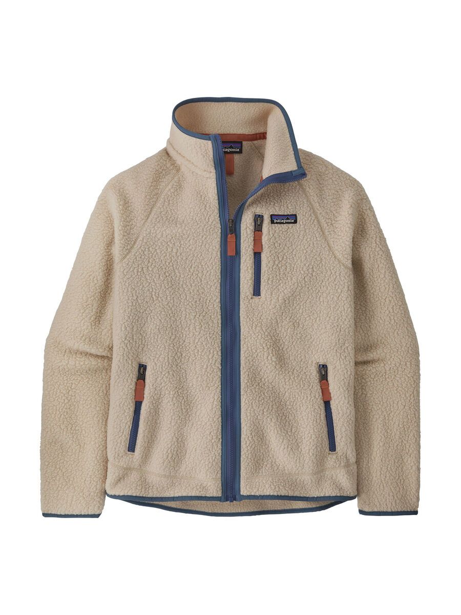 Patagonia Men's Retro Pile Jacket, dark natural w/utility blue - Bild 1