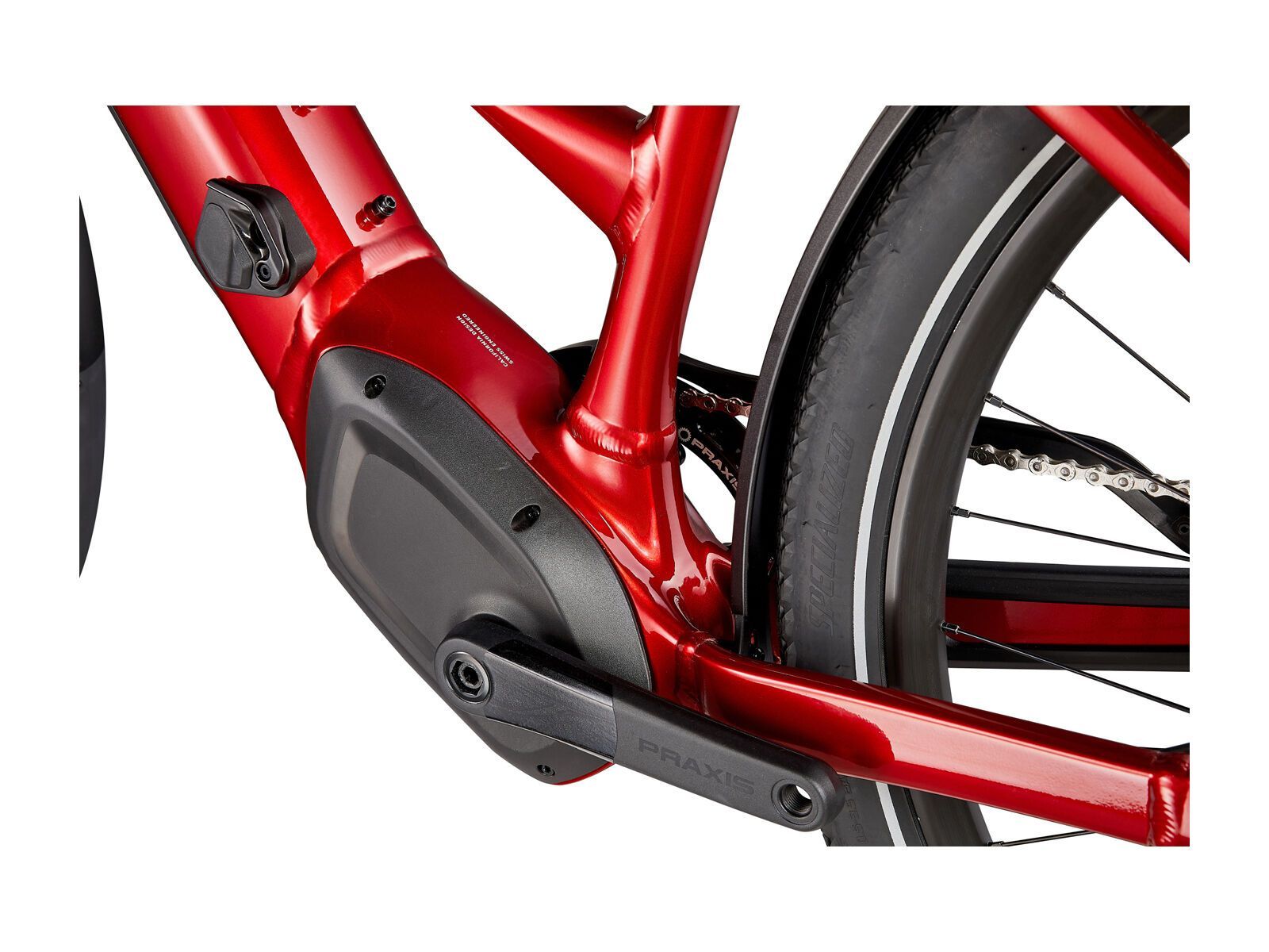 Specialized Turbo Vado 5.0 Step-Through, red tint/silver reflective - Bild 8