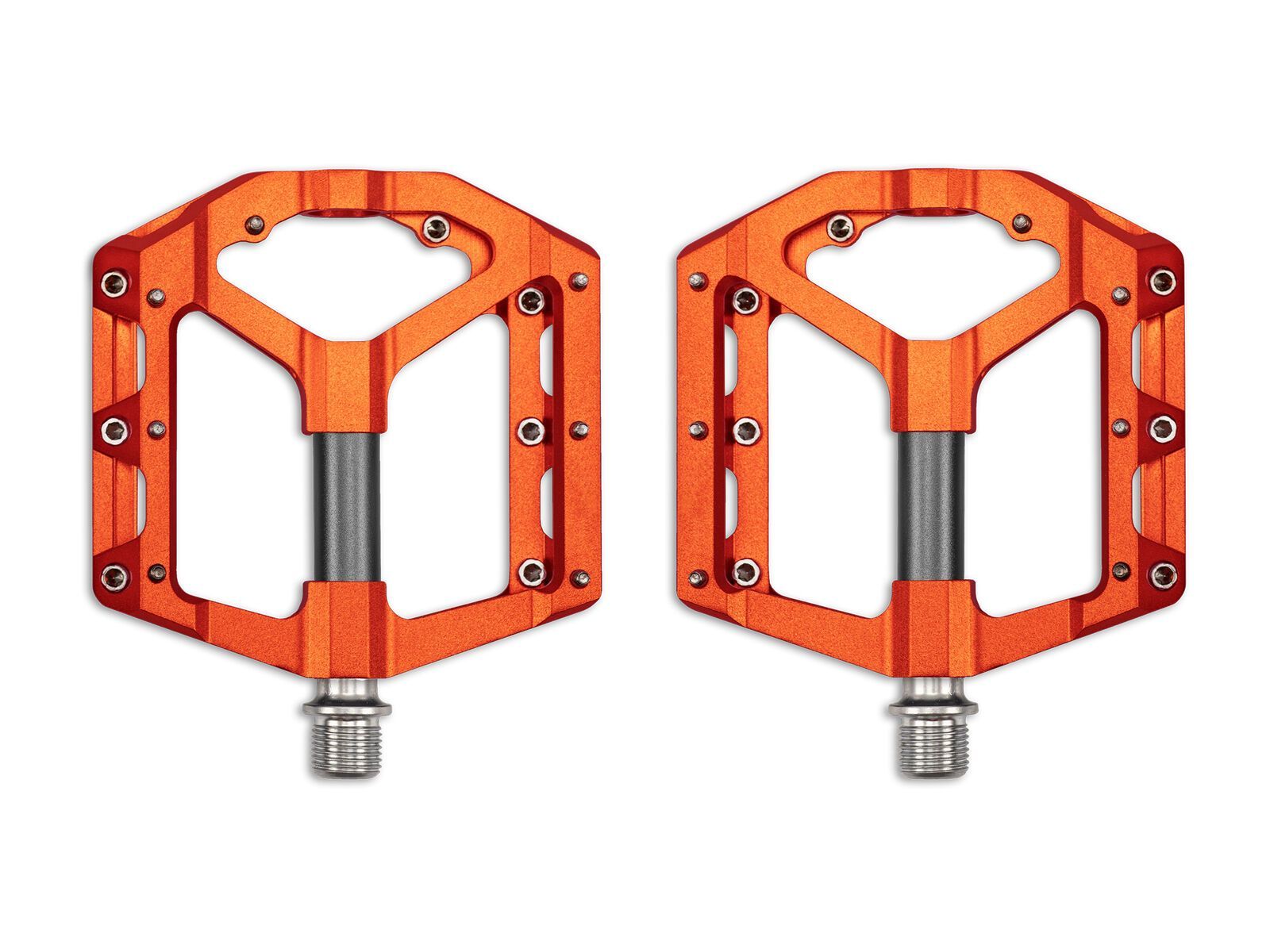 Cube RFR Pedale Flat SLT 2.0, orange´n´grey - Bild 2