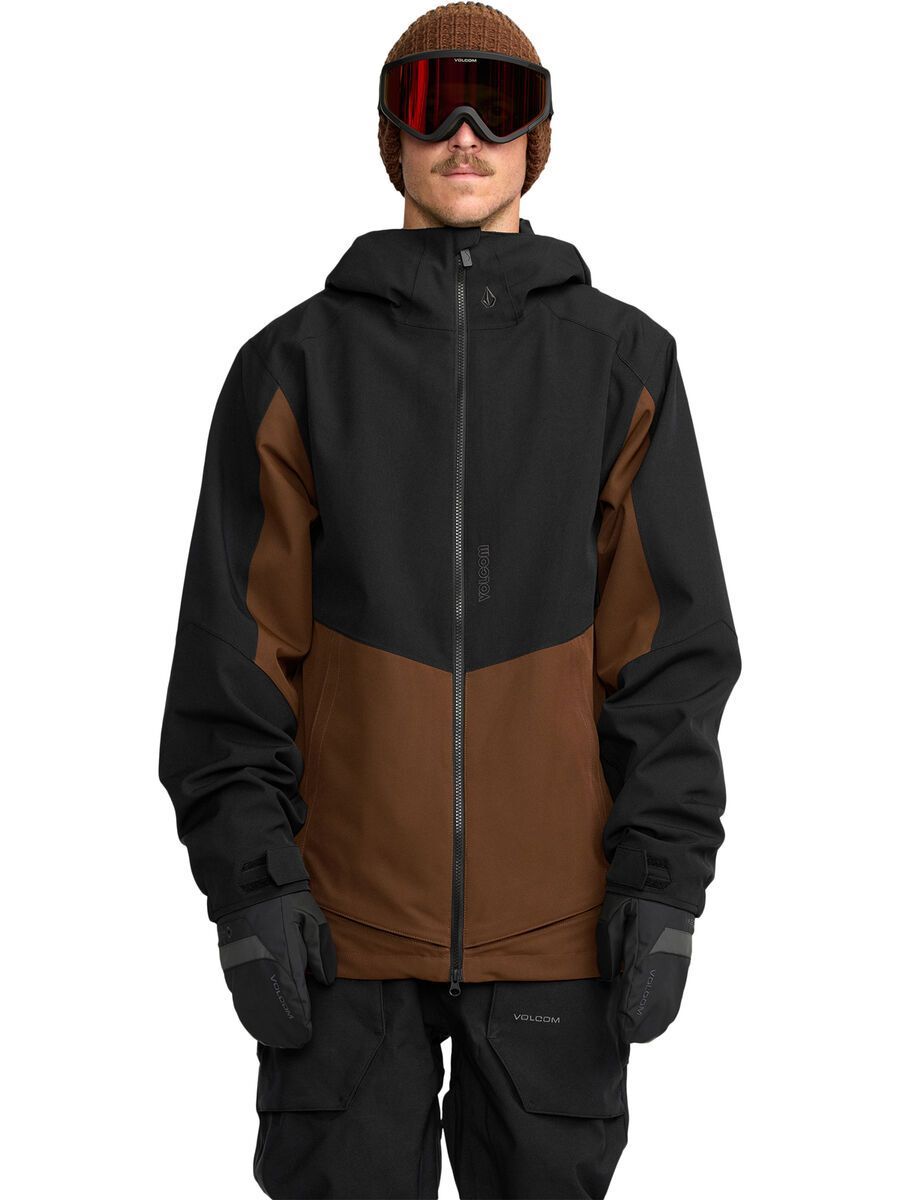 Volcom Brighton Full Zip Jacket, brown - Bild 1