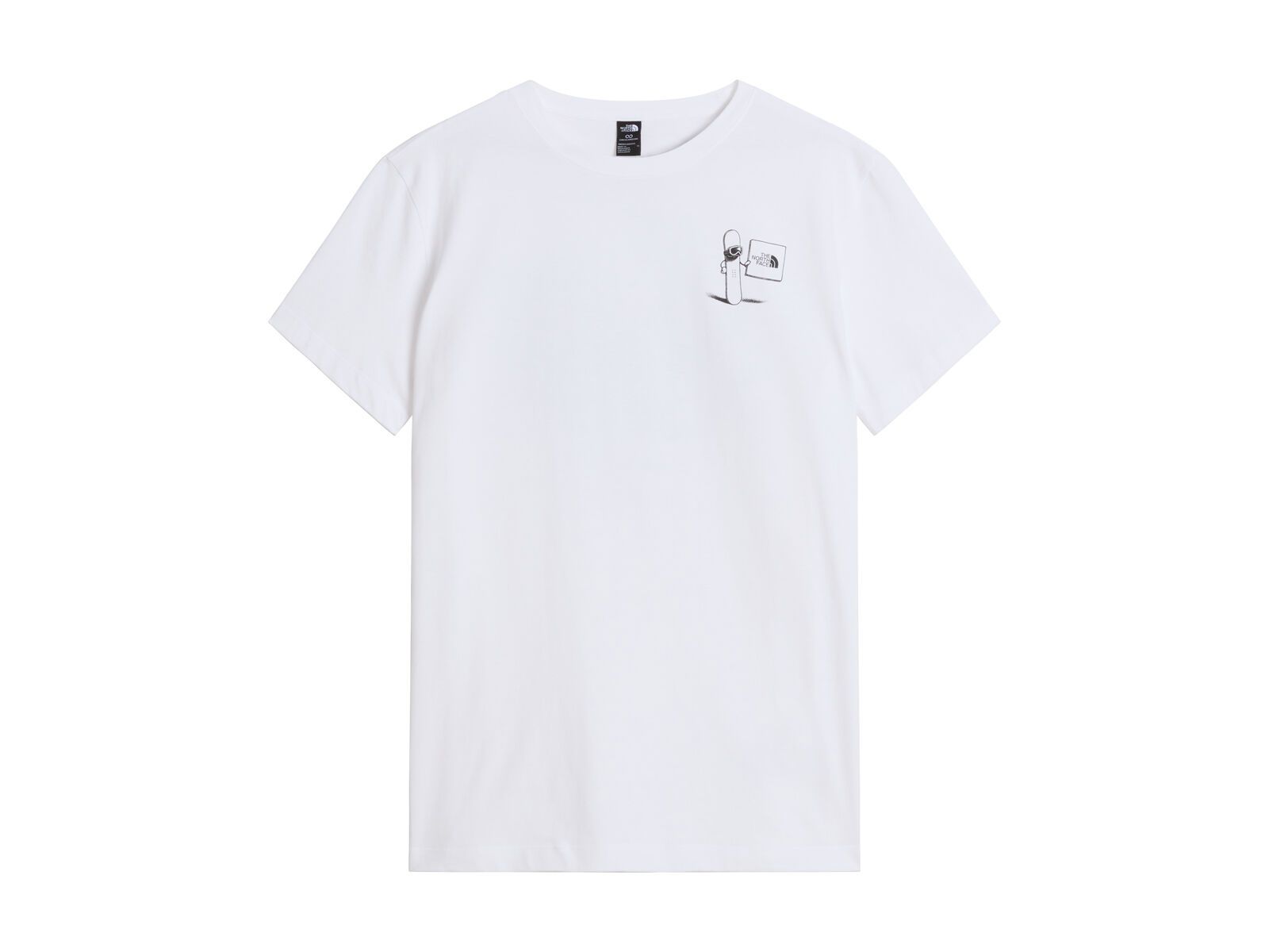 The North Face U Opposites Attract RLX SS Tee Graphic, tnf white - Bild 1