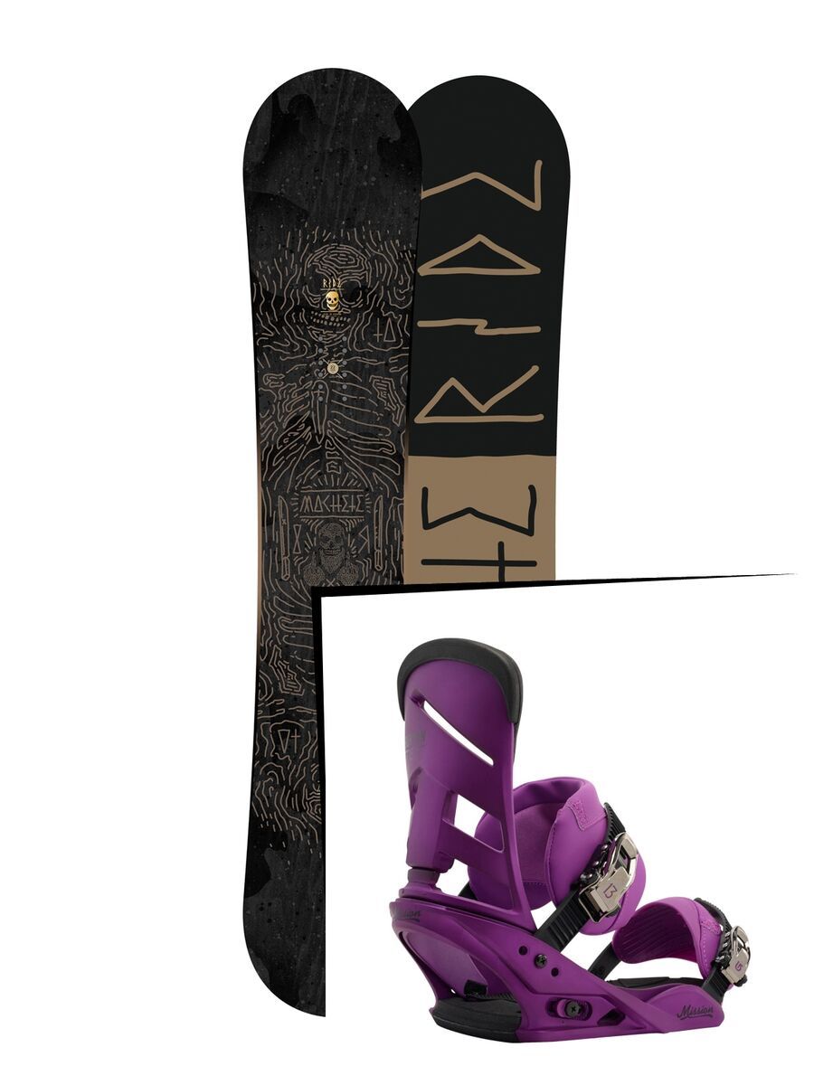 Set: Ride Machete 2016 + Burton Mission (1191287S) - Bild 1