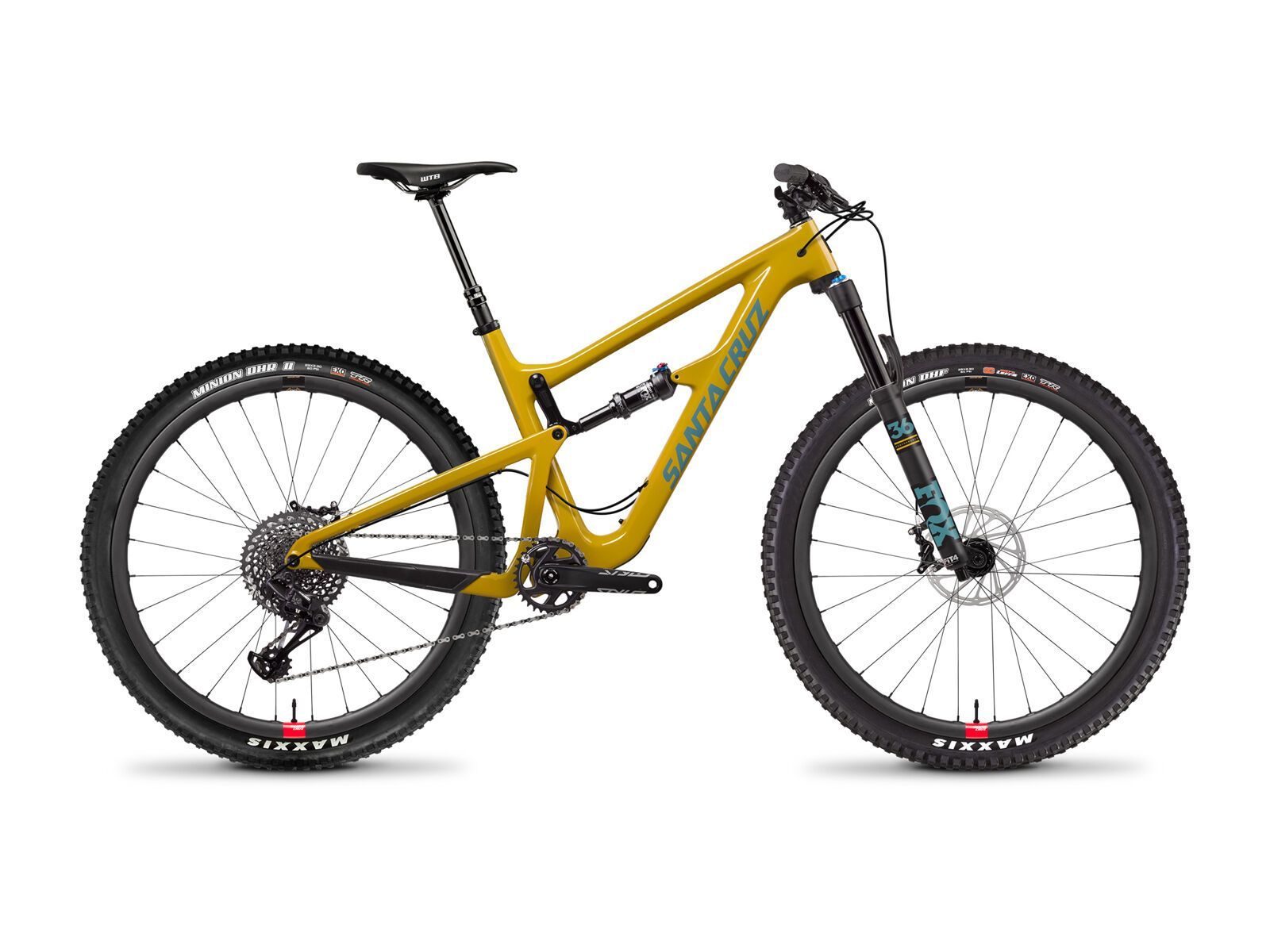 Santa Cruz Hightower C S Reserve, mustard and slate blue - Bild 1
