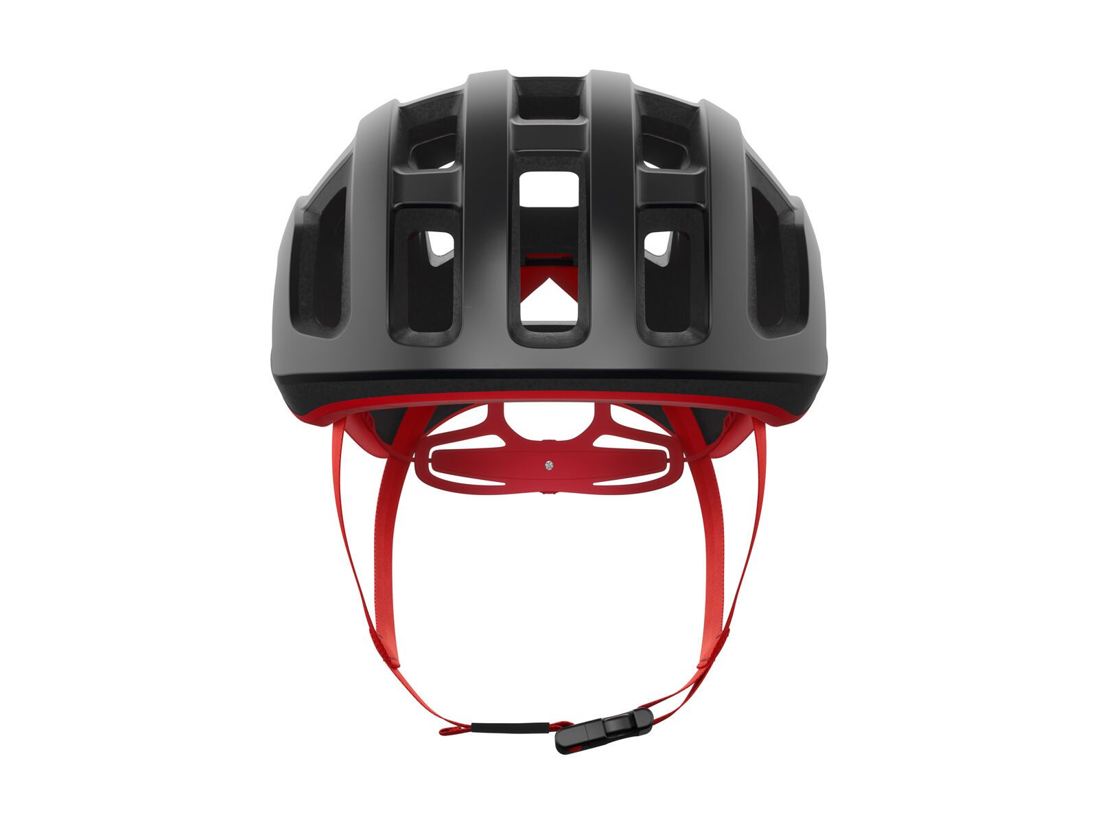 POC Ventral Lite, uranium black/prismane red matt - Bild 2