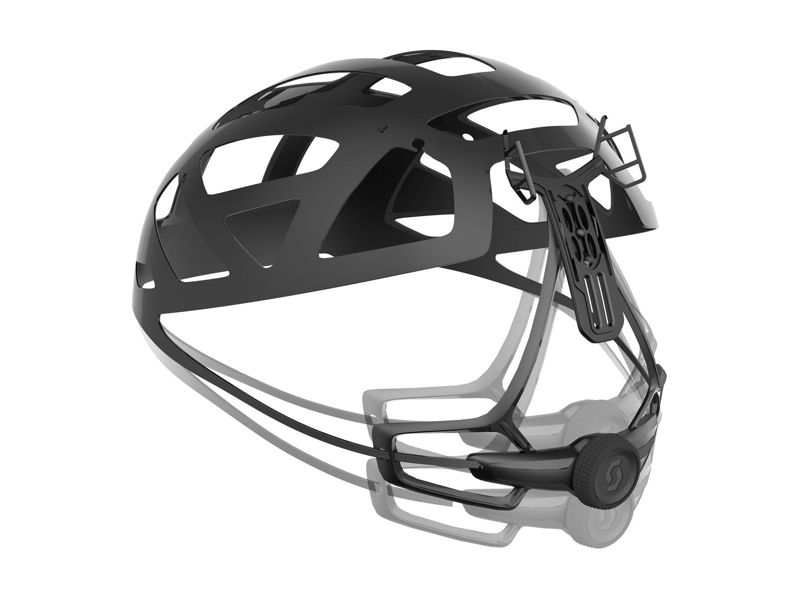 Scott Stego Plus Helmet, granite black - Bild 6