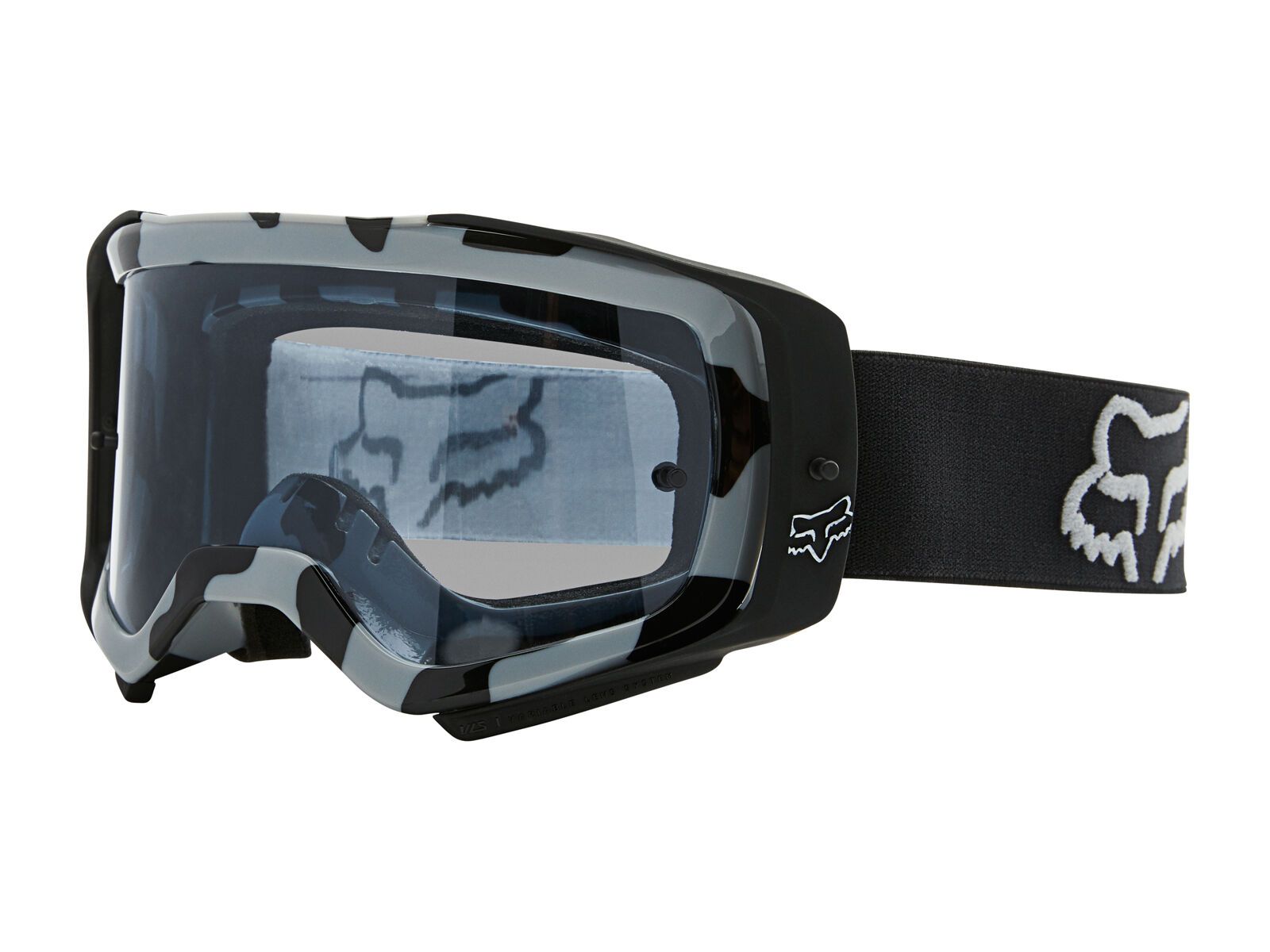 Fox Airspace Stray Goggle Dark Gray Lexan, black - Bild 1