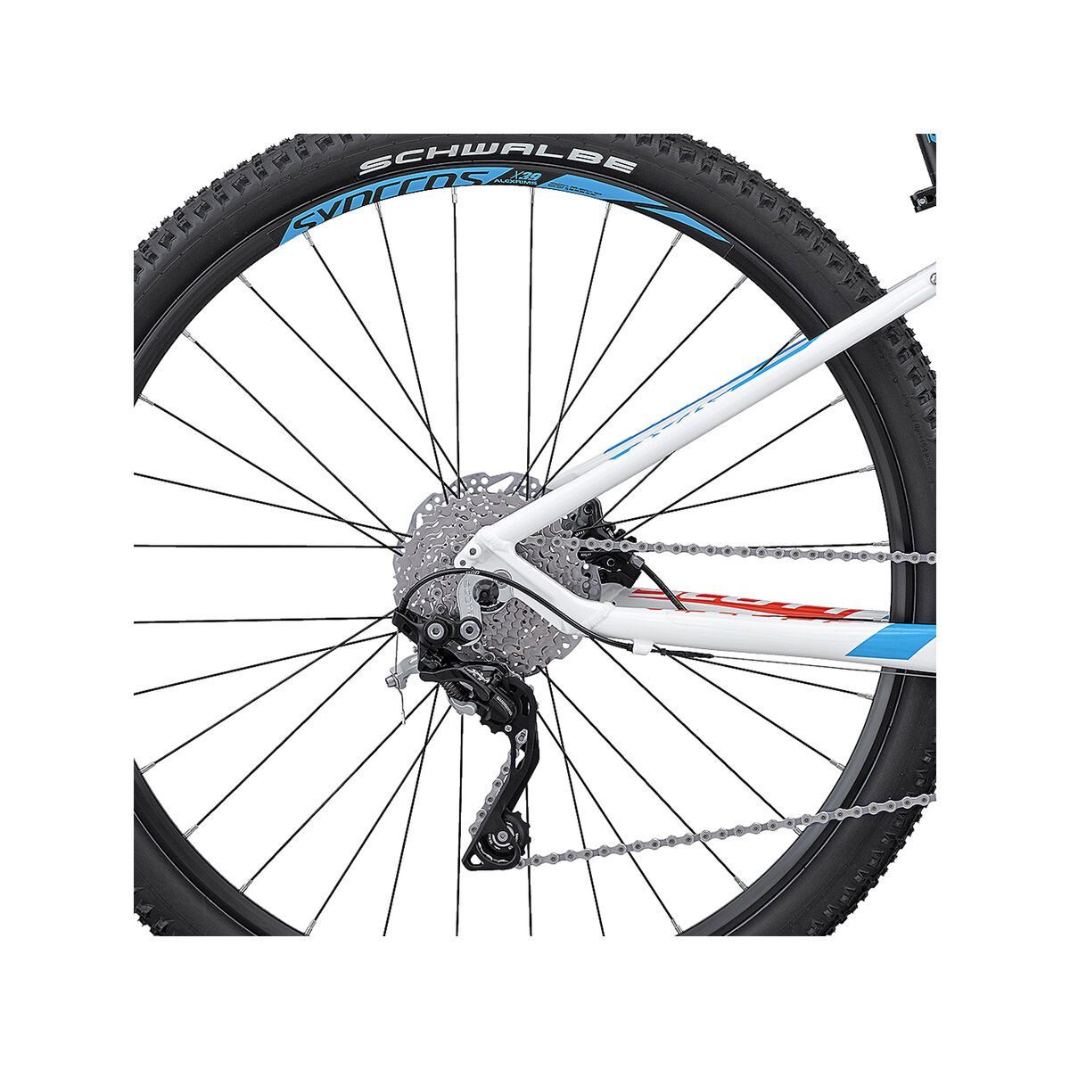 Scott Contessa Scale 900, white/blue/orange - Bild 4