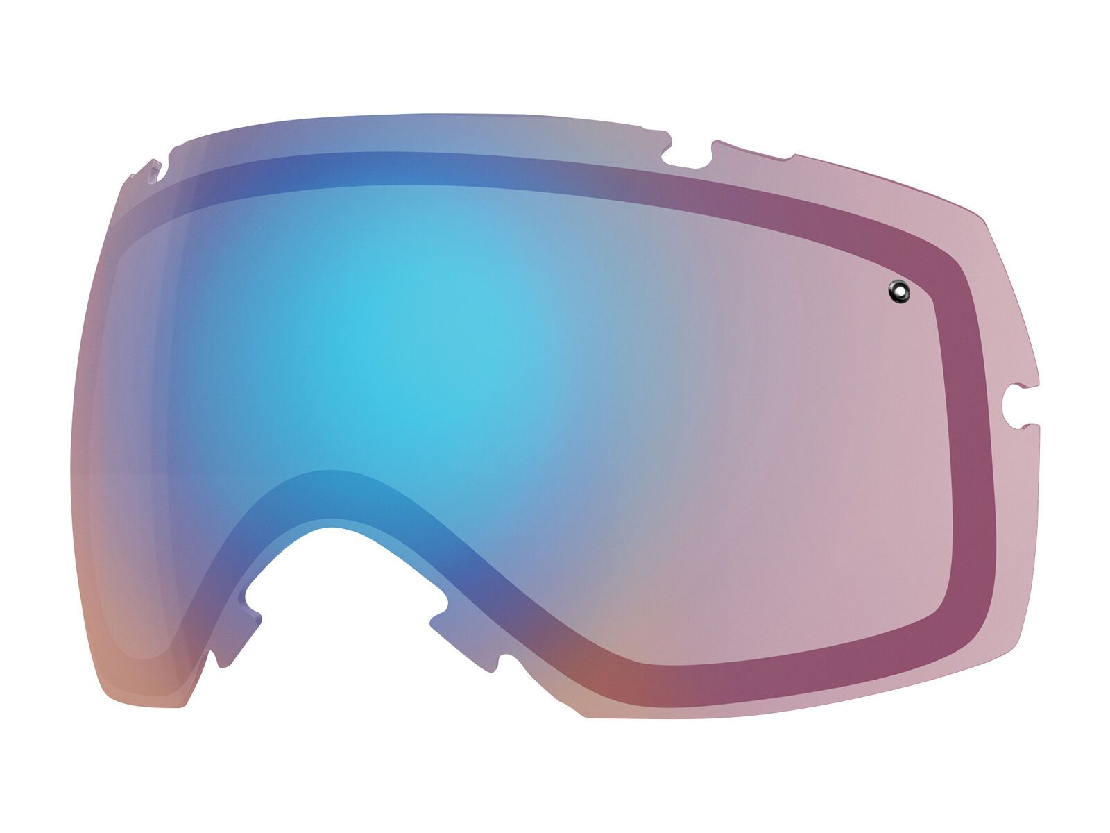 Smith I/OX inkl. Wechselscheibe, navy camo split/Lens: sun green mirror chromapop/storm rose flash - Bild 3