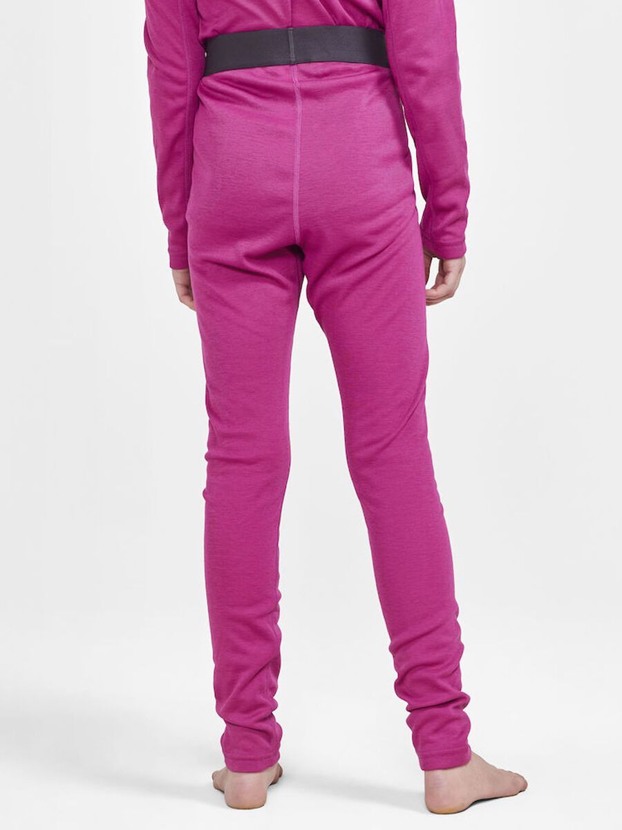 Craft Core Warm Baselayer Set Junior, roxo-coral - Bild 8