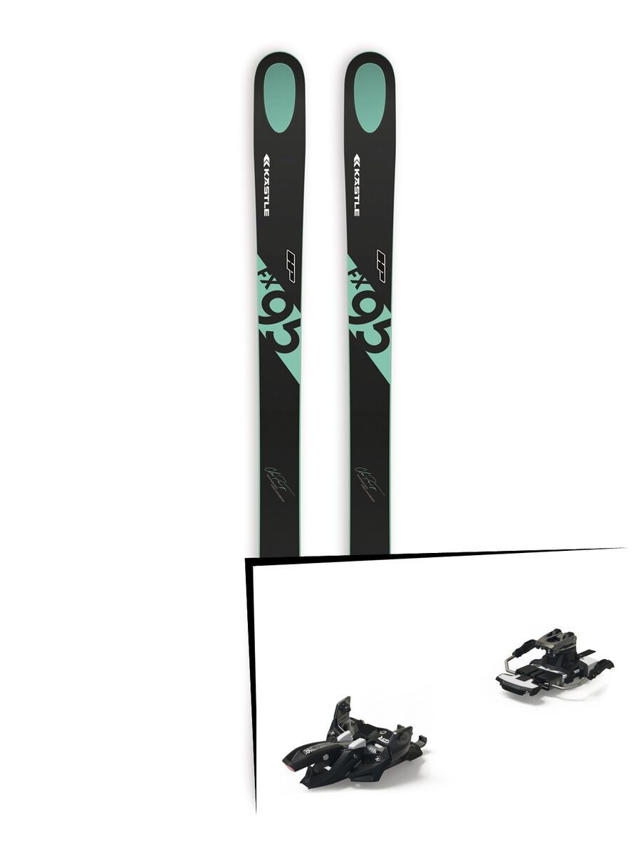 Set: Kästle FX95 HP 2019 + Marker Alpinist 9 Long Travel black/titanium - Bild 1