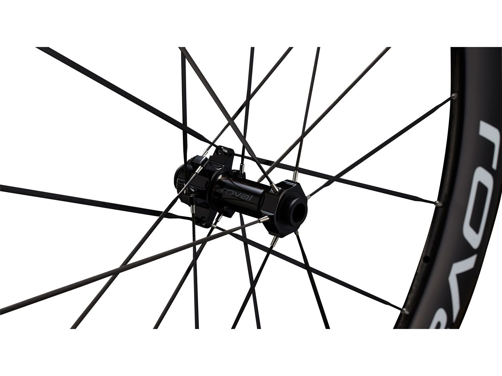 Specialized Roval Rapide Sprint CLX - 700C / 12x100 mm, gloss carbon/gloss white - Bild 3