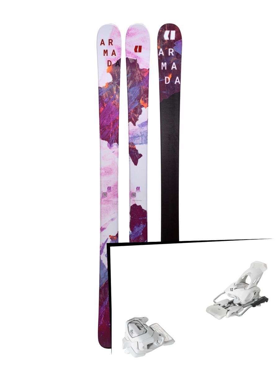 Set: Armada Victa 93 2019 + Tyrolia Attack² 12 GW matt white - Bild 1