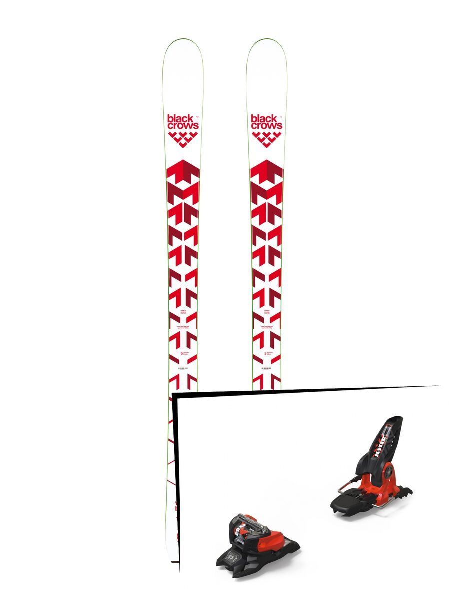 Set: Black Crows Vertis Birdie 2019 + Marker Jester 18 Pro ID black/flo-red - Bild 1