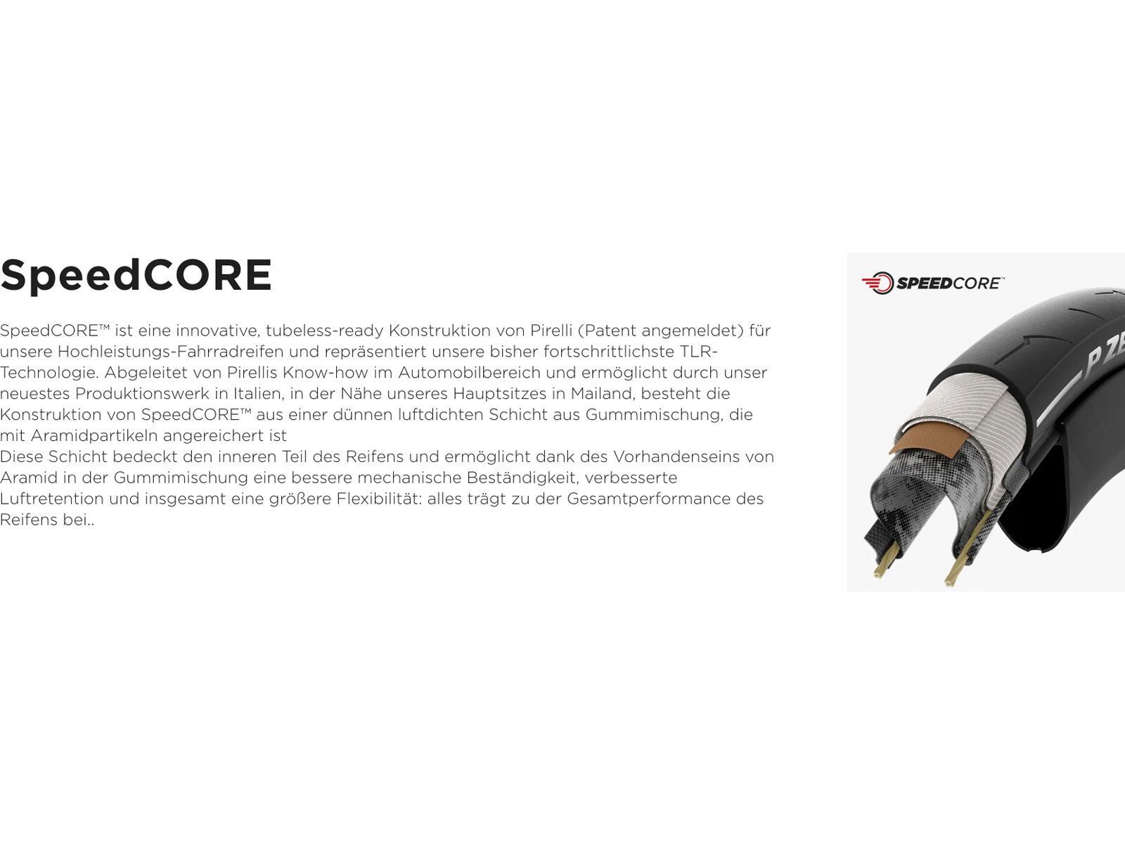 Pirelli P Zero Race TLR Speedcore - 700C, red label - Bild 5