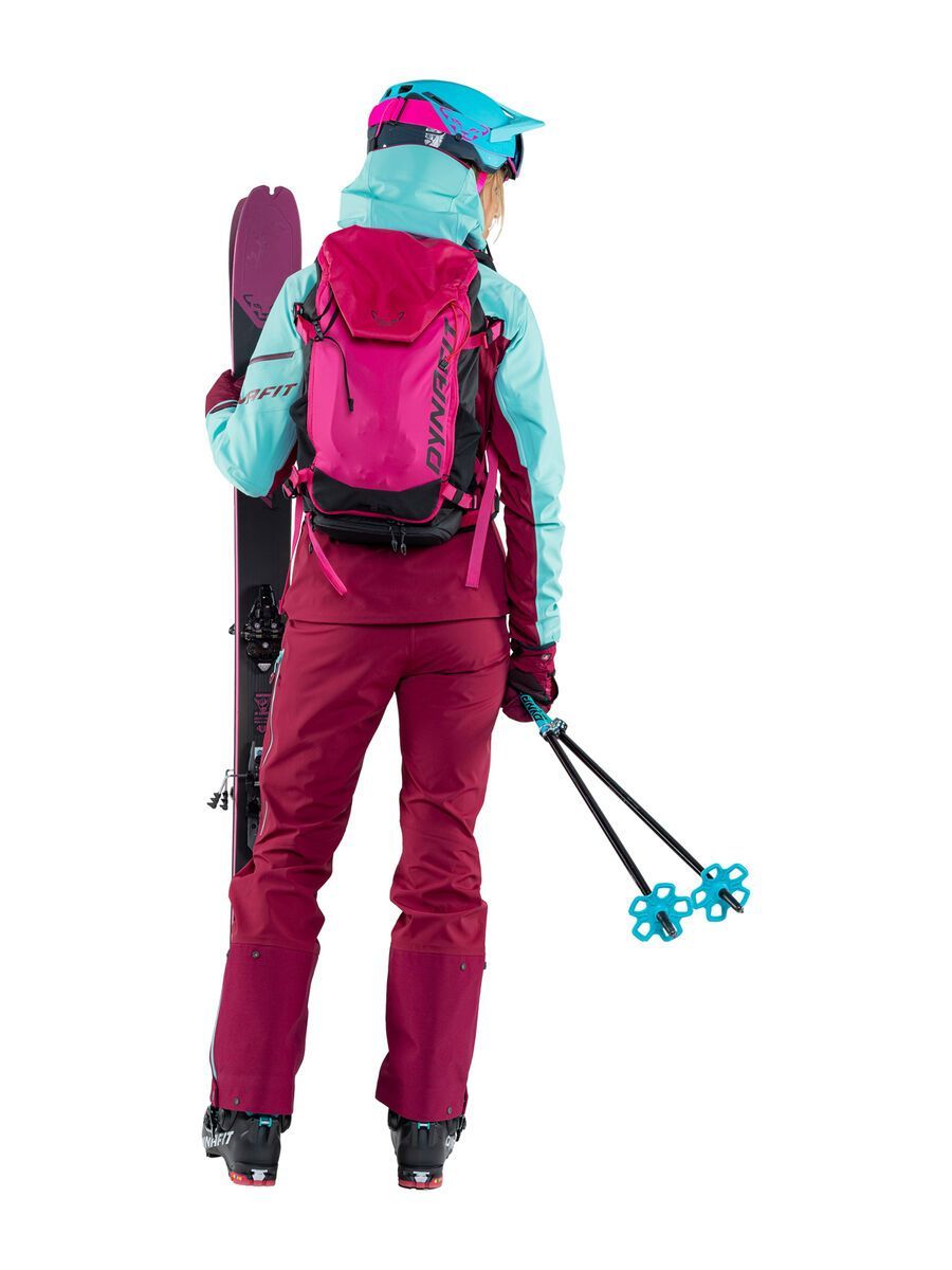 Dynafit Free 30 W Backpack, flamingo/ black out - Bild 2