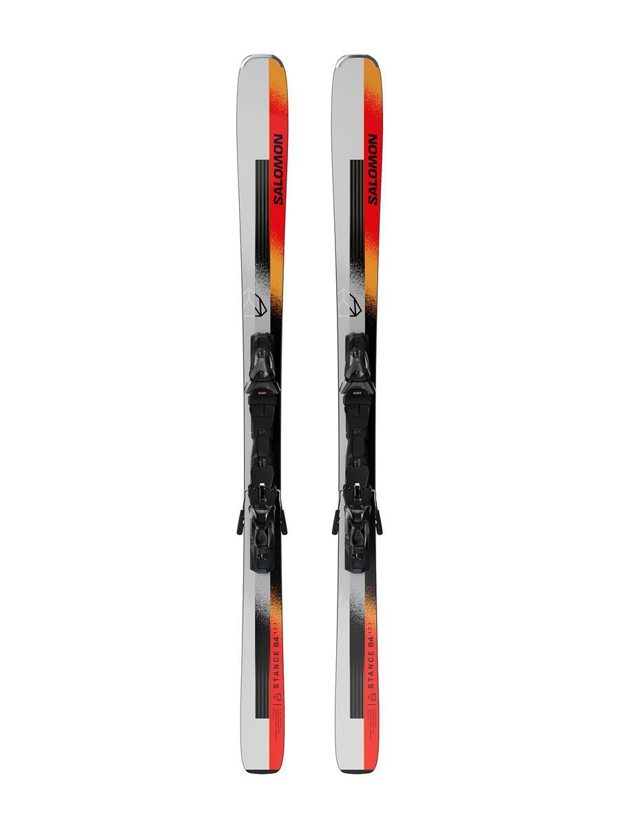 Salomon E Stance 84 + MI12 GW, silver met./neon peach/fiery coral - Bild 1
