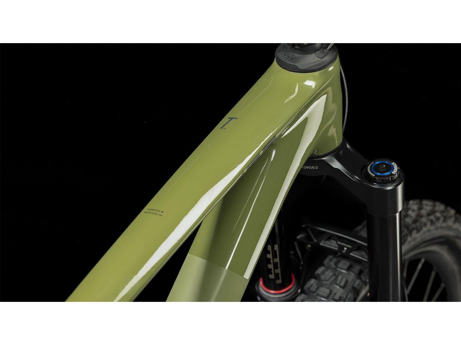 Cube Stereo One77 C:68X TM 29, olive´n´chrome - Bild 4