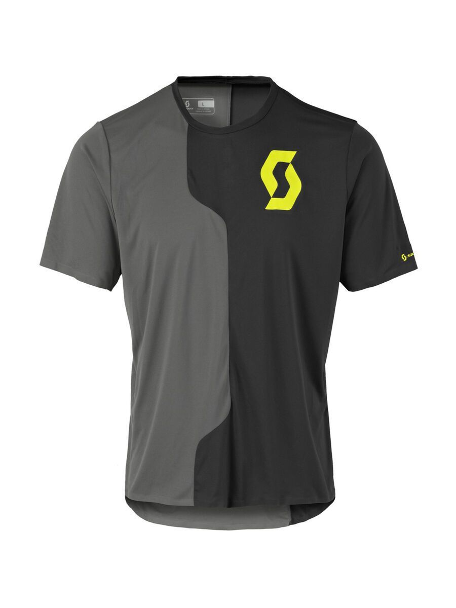 Scott Trail Tech s/sl Shirt, black/dark grey - Bild 1