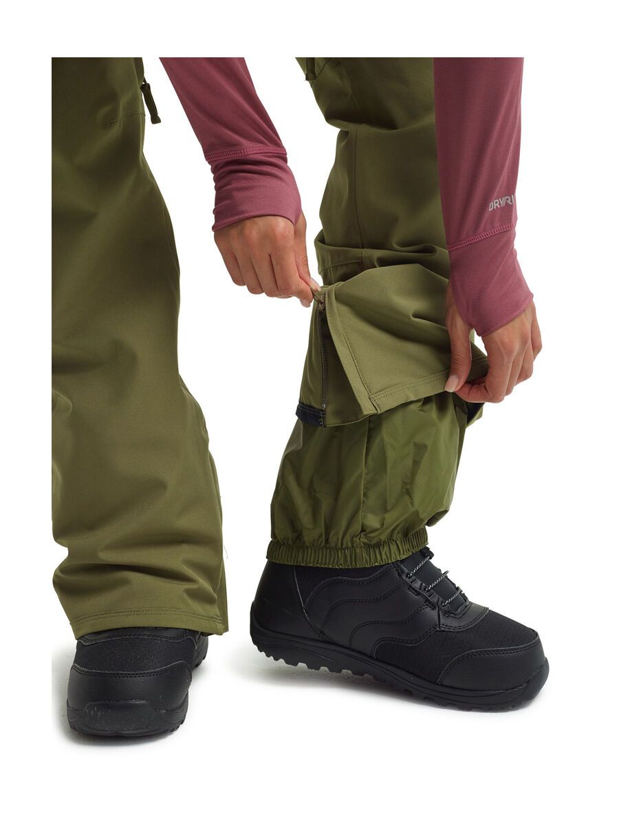 Burton Women's Avalon Bib Pant, martini olive - Bild 8