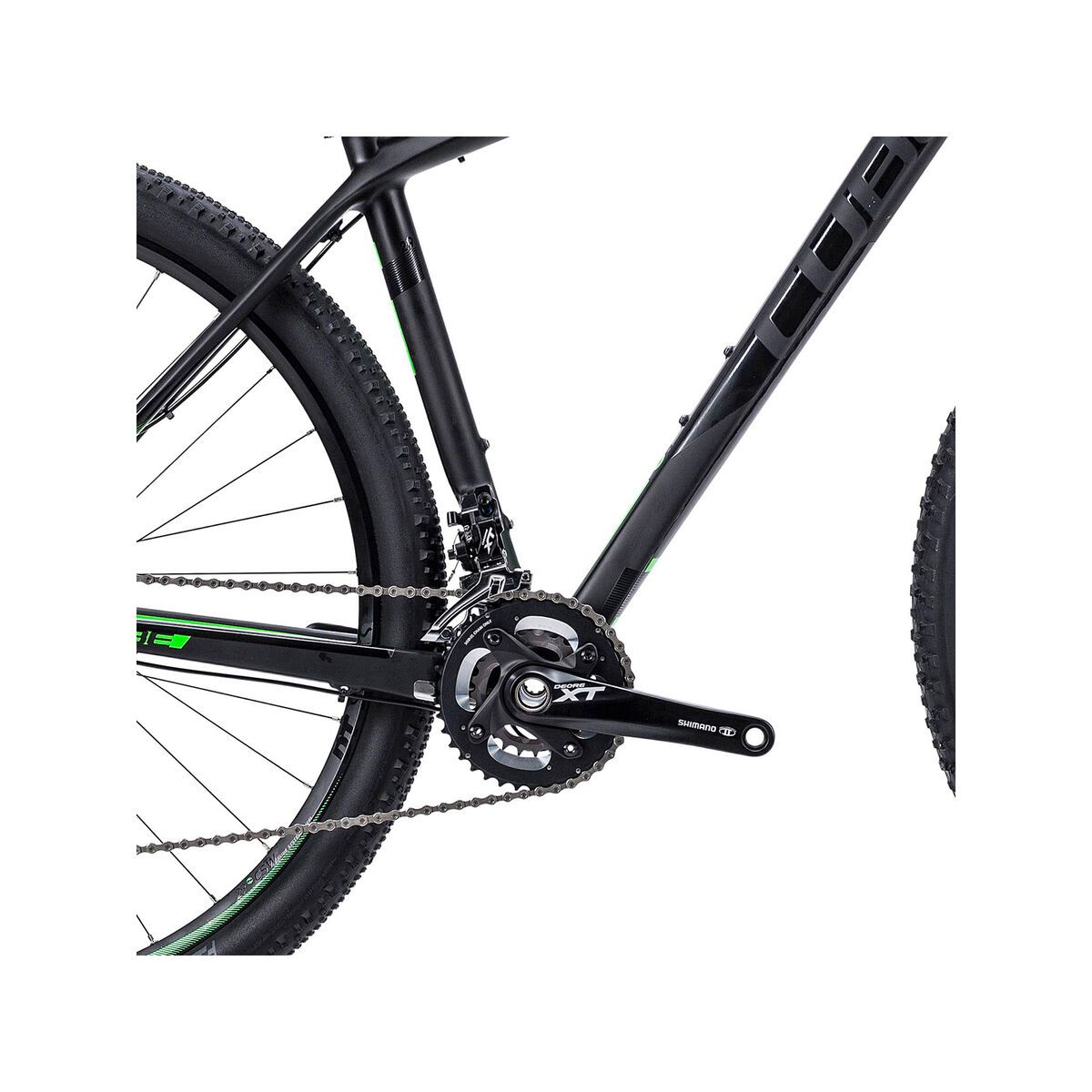 Cube Elite Super HPC Race 29, carbon/green - Bild 3