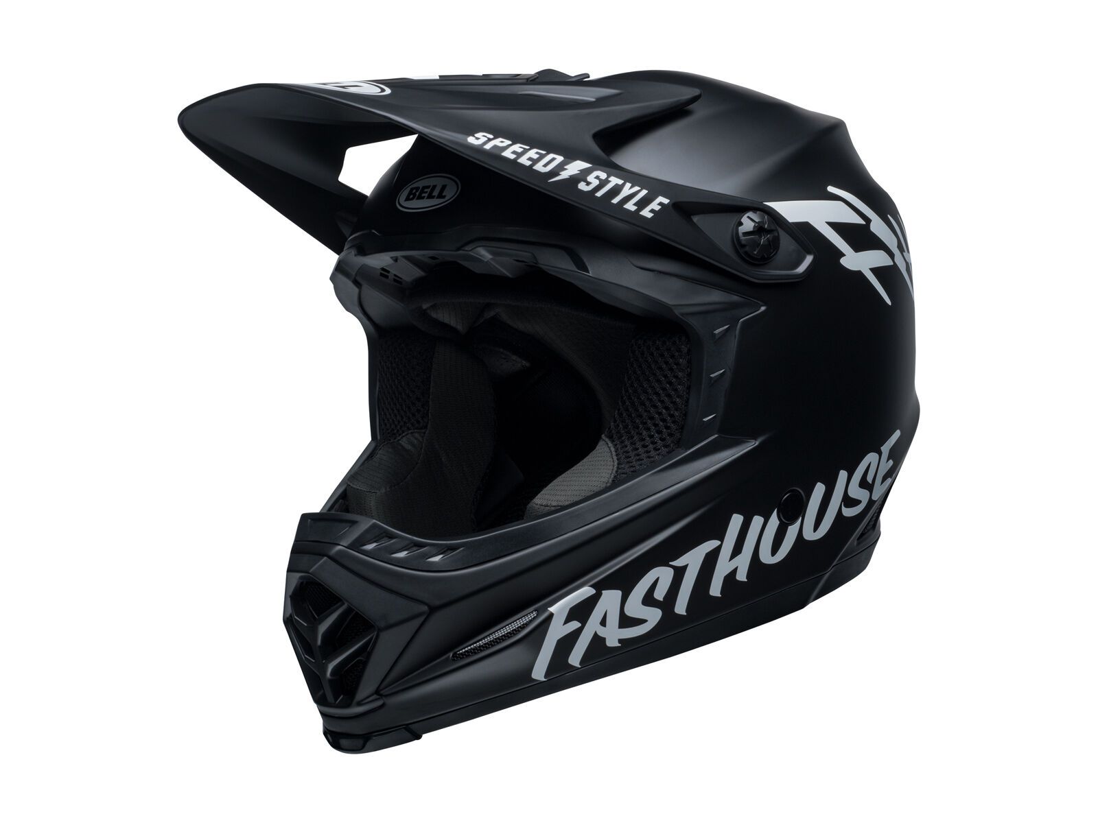 Bell Full-9 Fusion MIPS Fasthouse, matte black/white - Bild 1