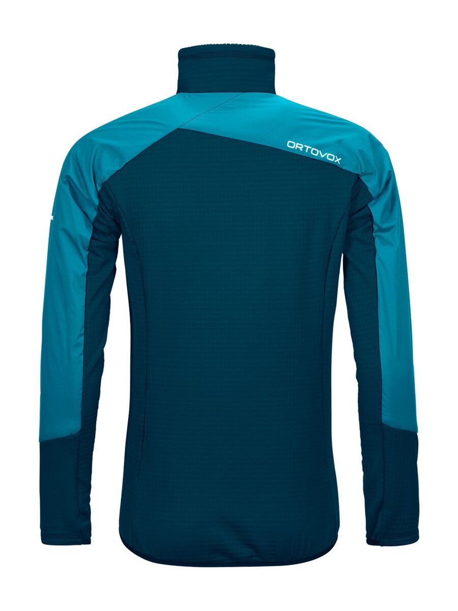 Ortovox Westalpen Swisswool Hybrid Jacket M, mountain blue - Bild 2