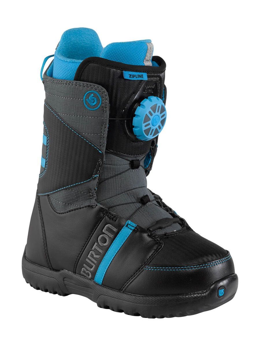 Burton Zipline, Black/Gray/Blue - Bild 4