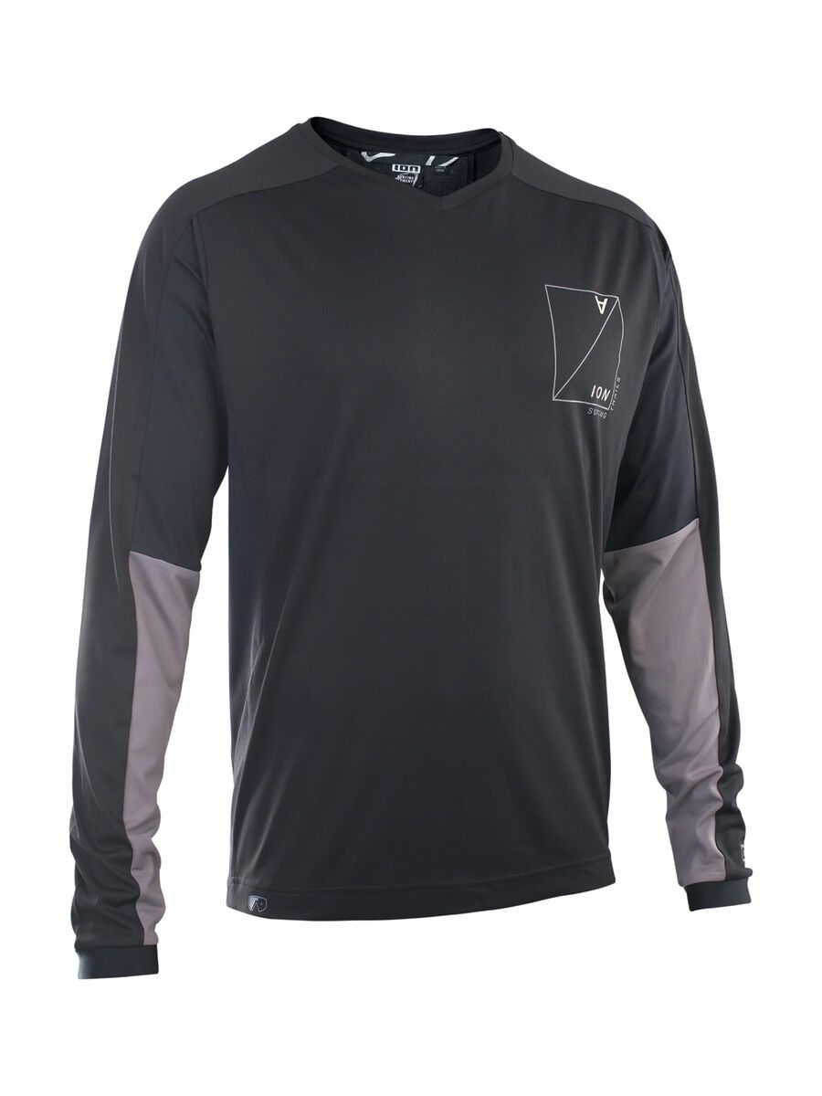 ION MTB Jersey Traze Amp AFT Long Sleeve Men, black - Bild 1