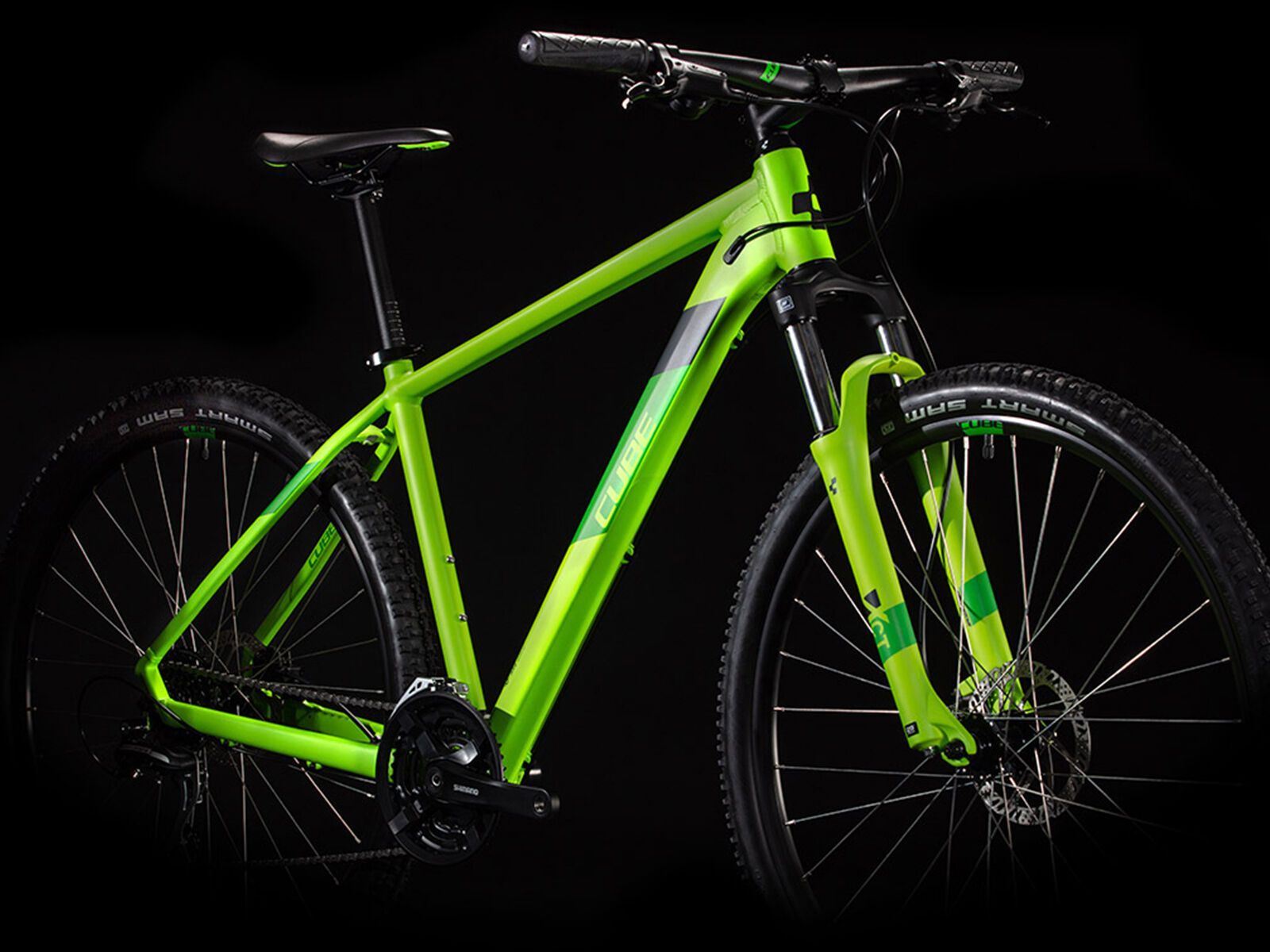 Cube Aim Pro 27.5, green´n´iridium - Bild 2