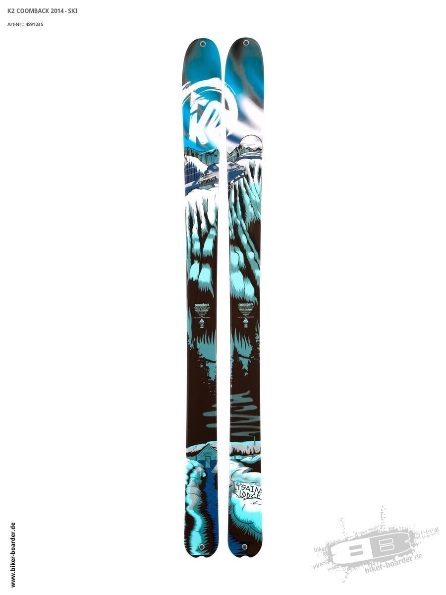 K2 SKI Set: CoomBack 2014 + Marker F12 Tour EPF - Bild 2