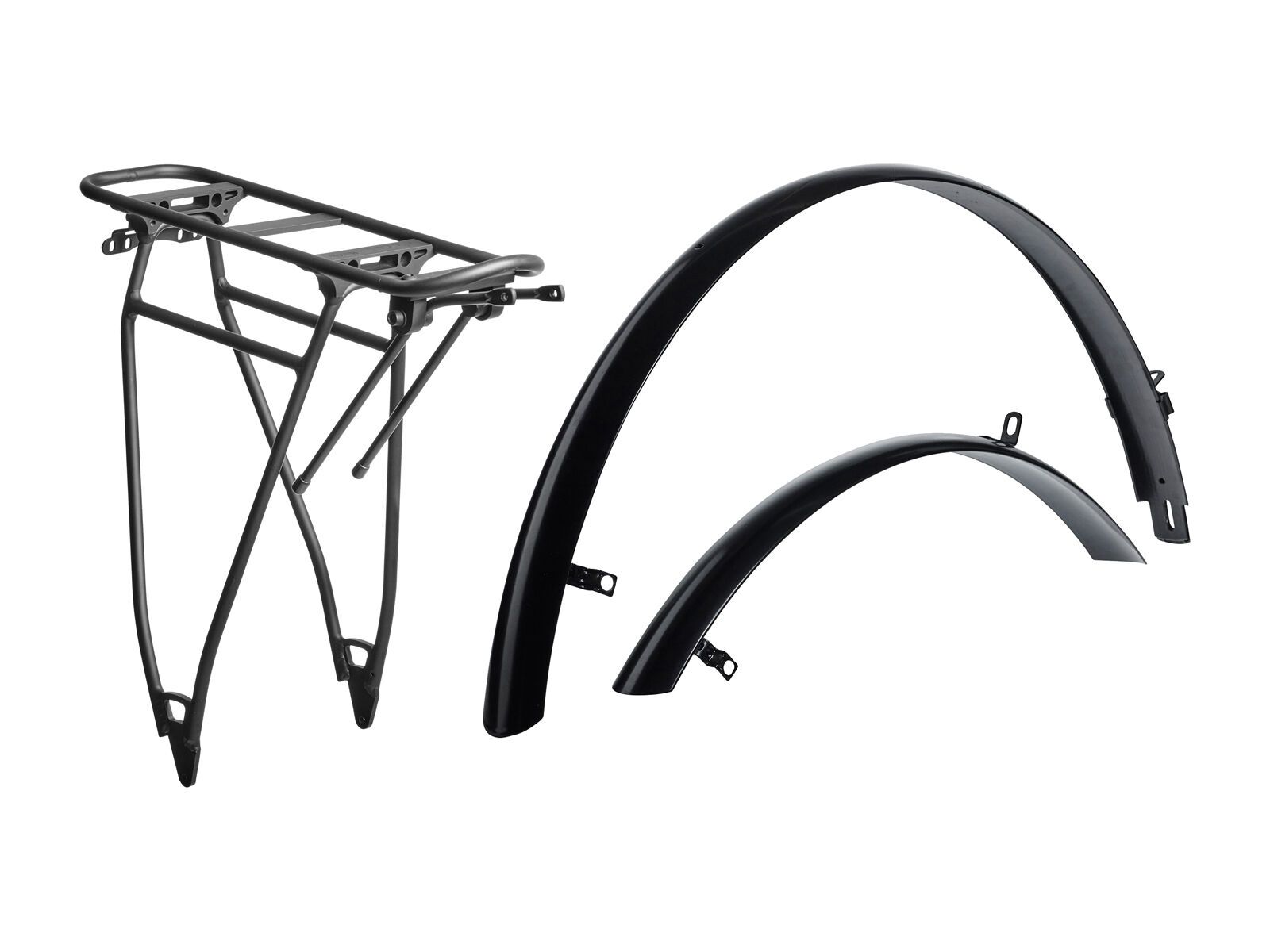 Cube Trekking Set HPA Gepäckträger & Schutzbleche, black - Bild 1