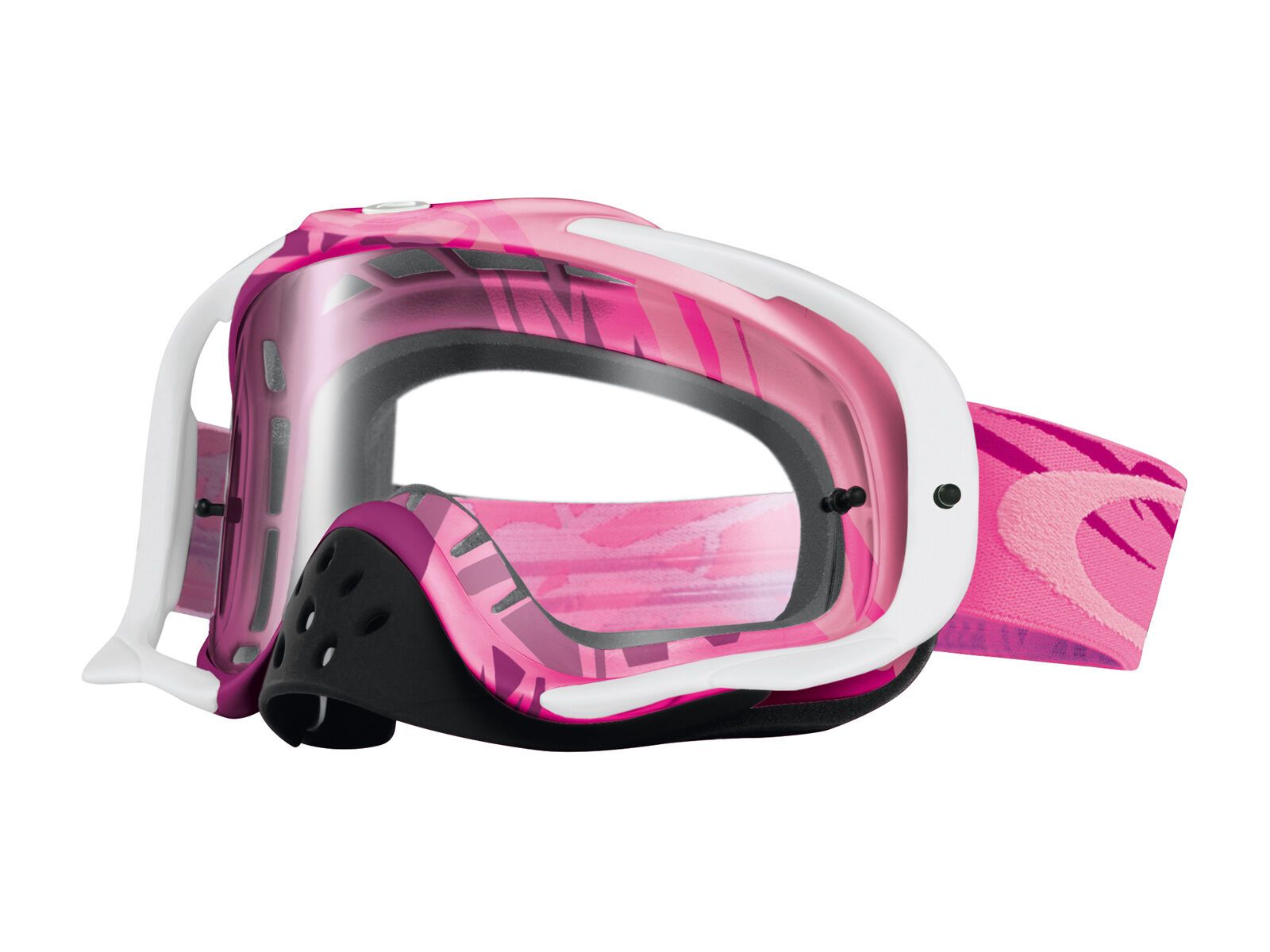 Oakley Crowbar MX, razorwire pink/rose/clear - Bild 1
