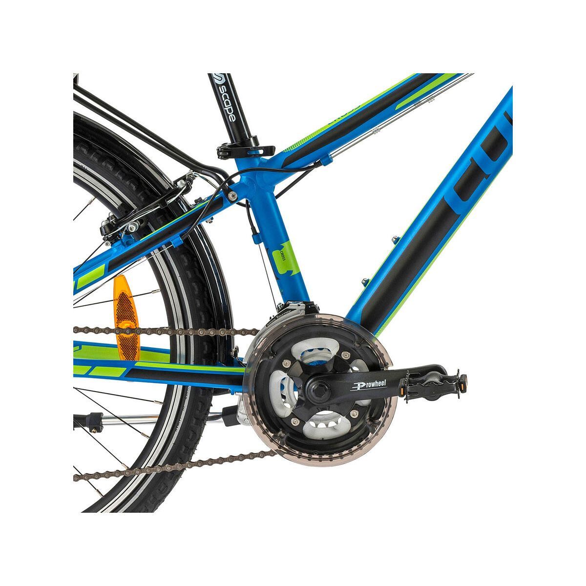 Cube Kid 240 Cross, blue/black/green - Bild 3