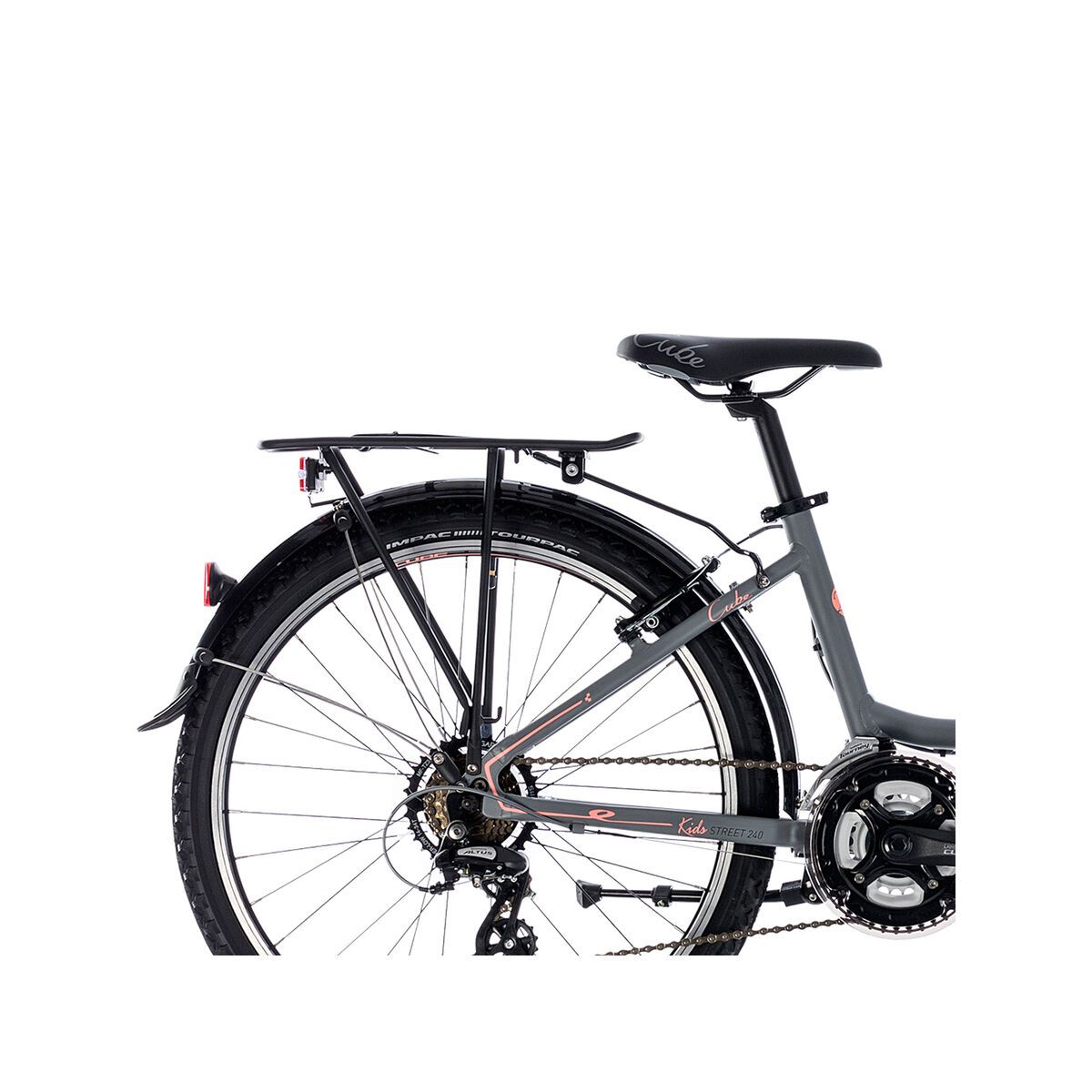 Cube Kid 240 Street Girl, grey´n´coral - Bild 6