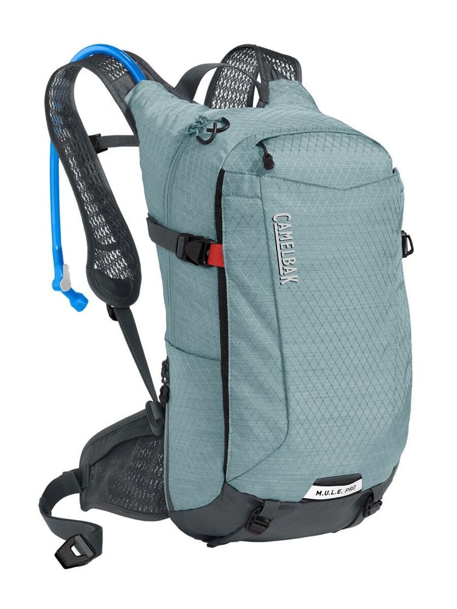 Camelbak Damen M.U.L.E. Pro Trinkrucksack 14 L + 3 L Reservoir, mineral blue/charcoal - Bild 1