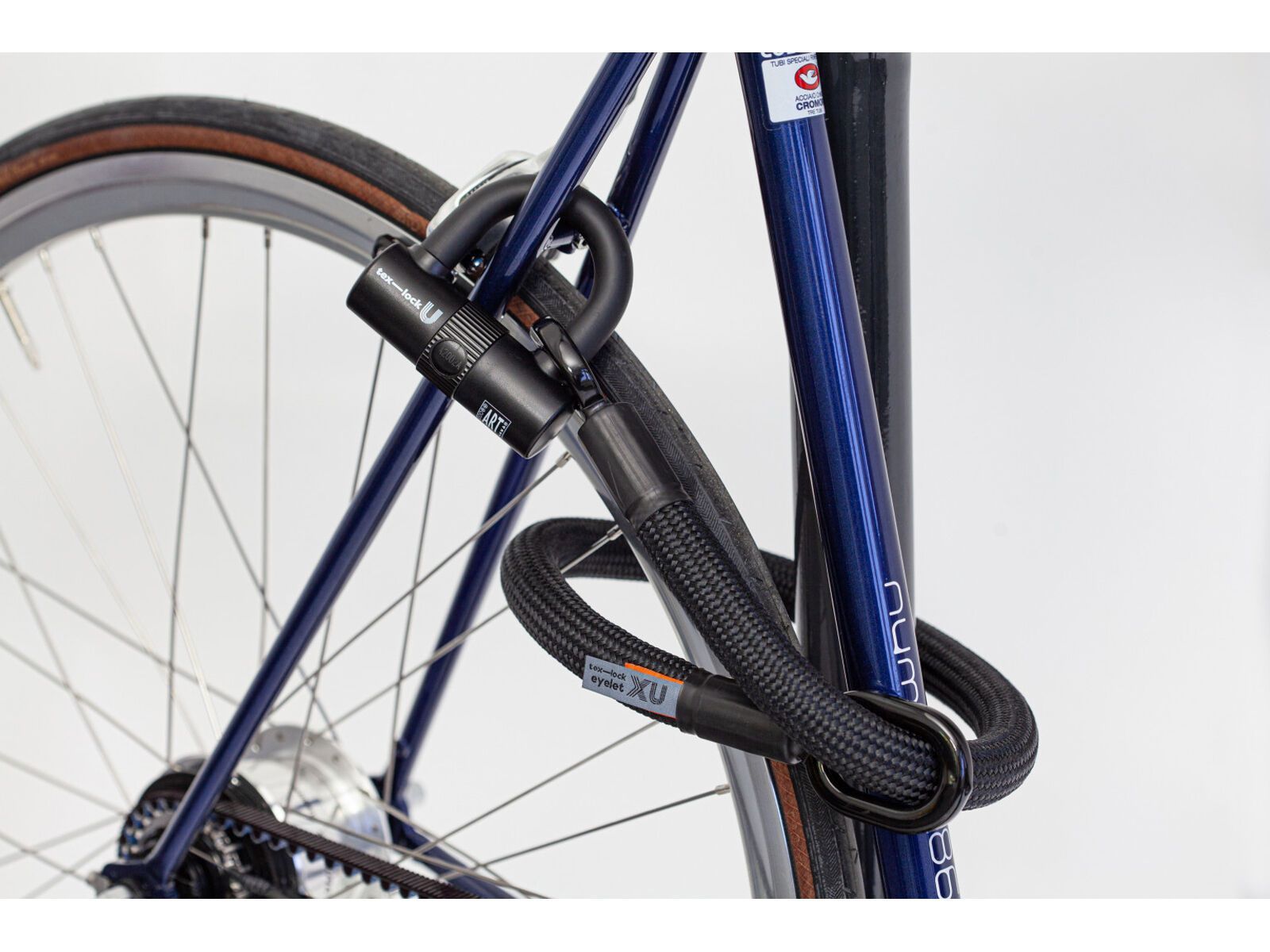 Tex-Lock Eyelet S 80 cm + U-Lock, black - Bild 13