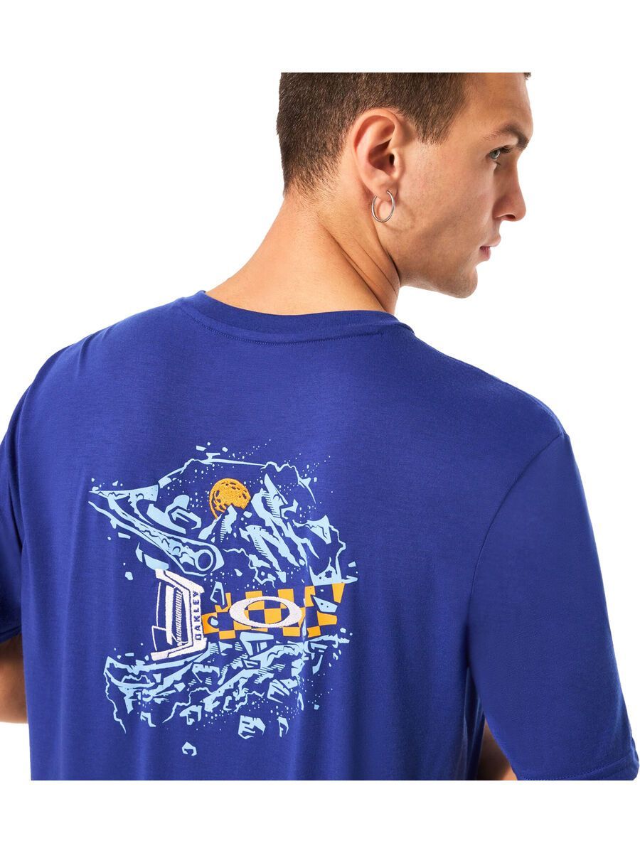 Oakley Finish Line Crew Tee, crystal blue - Bild 9