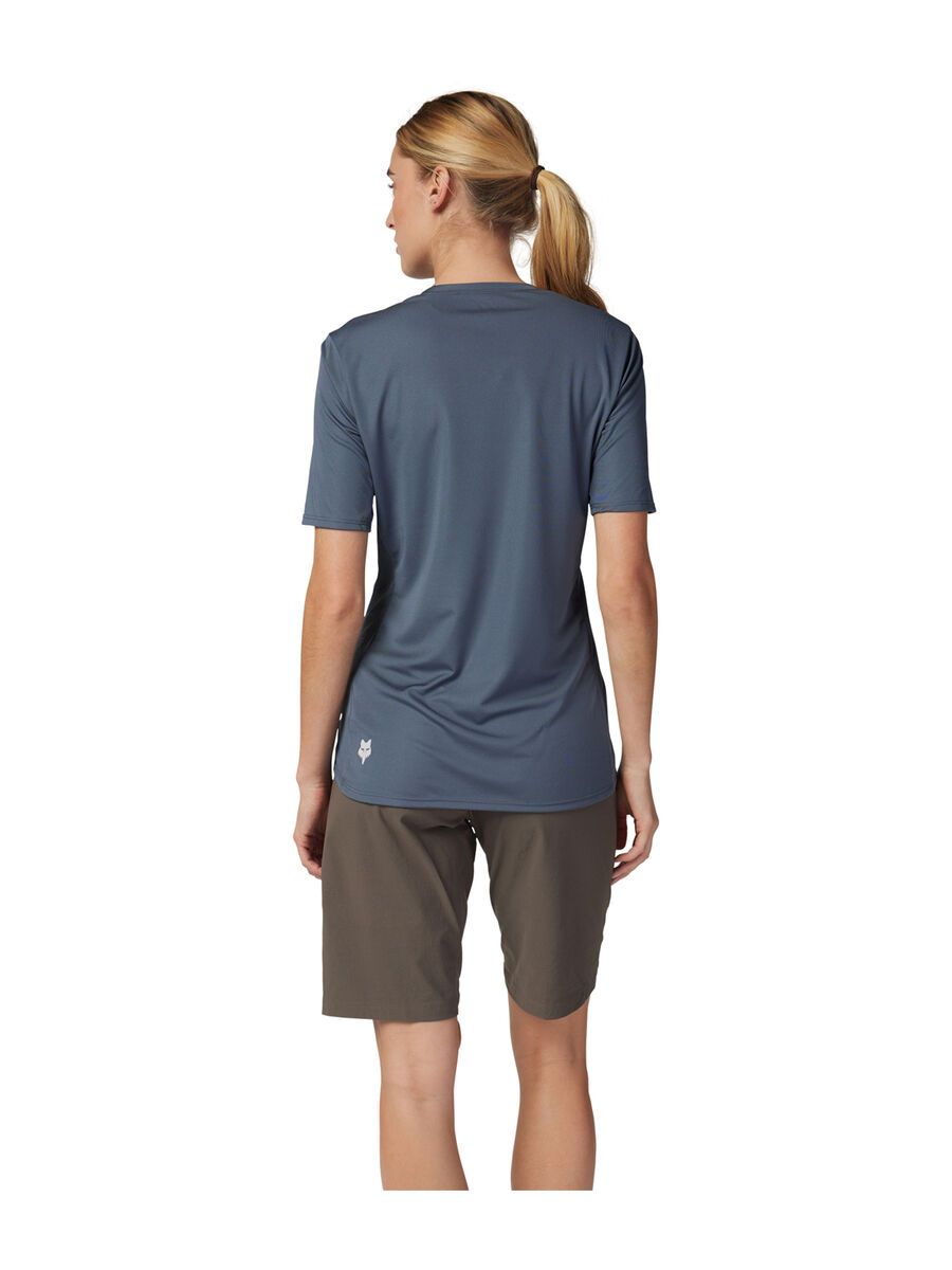 Fox Womens Ranger SS Jersey Wordmark, graphite - Bild 4